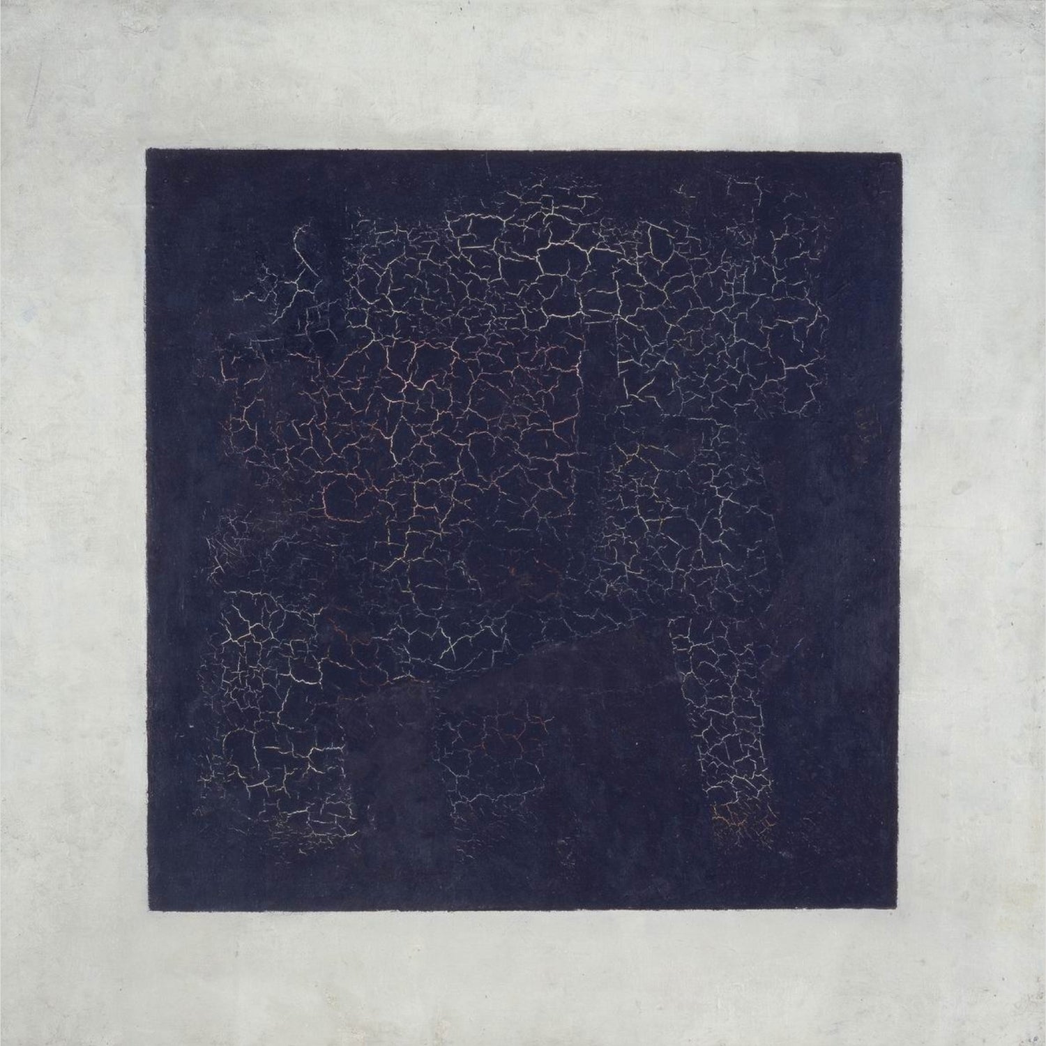 Kazimir Malevich, Black Square, 1915 (later version, c. 1923). Tretyakov Gallery, Moscow.