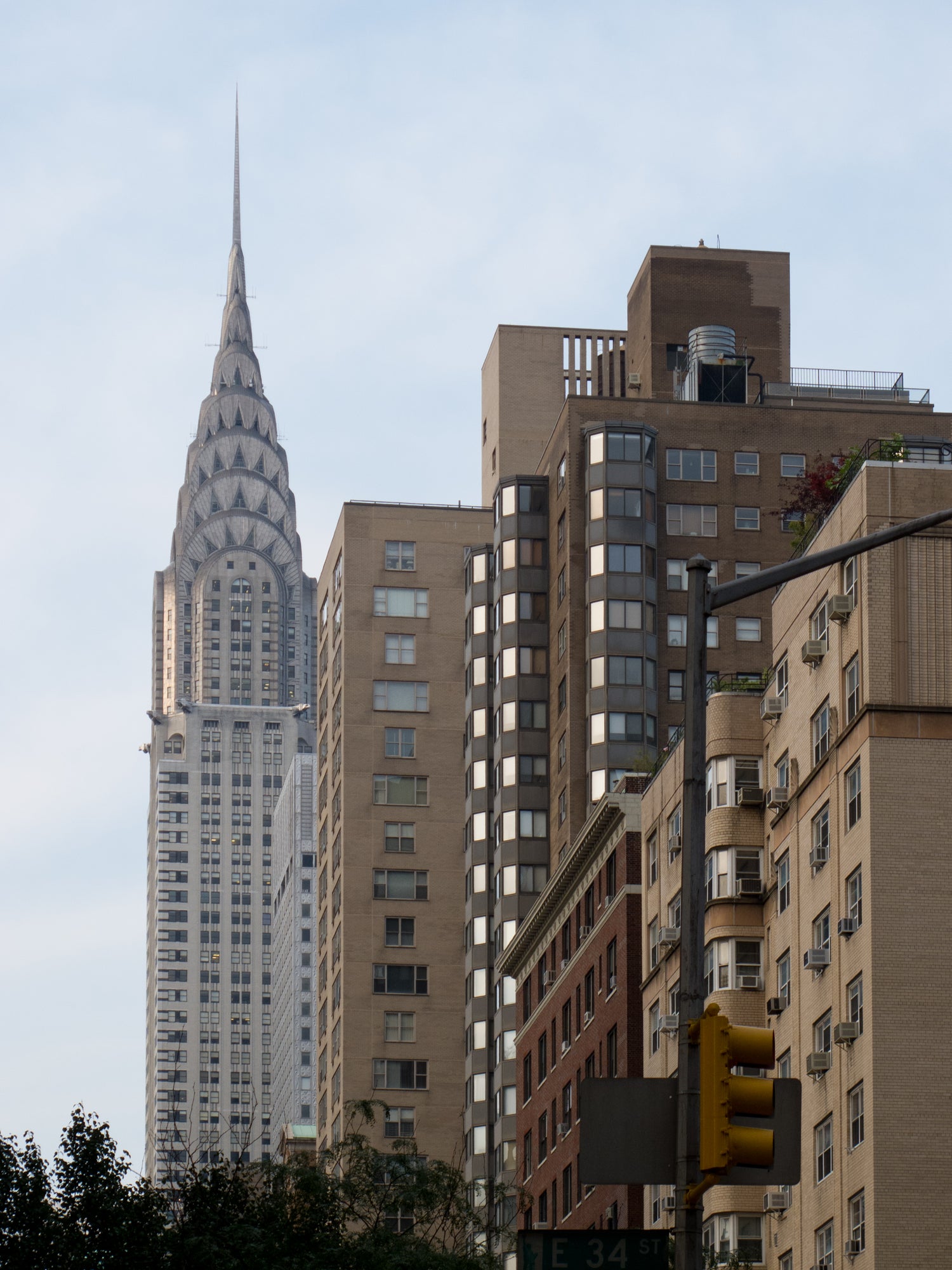 The Chrysler Building, New York. Designed by William Van Alen, completed 1930.