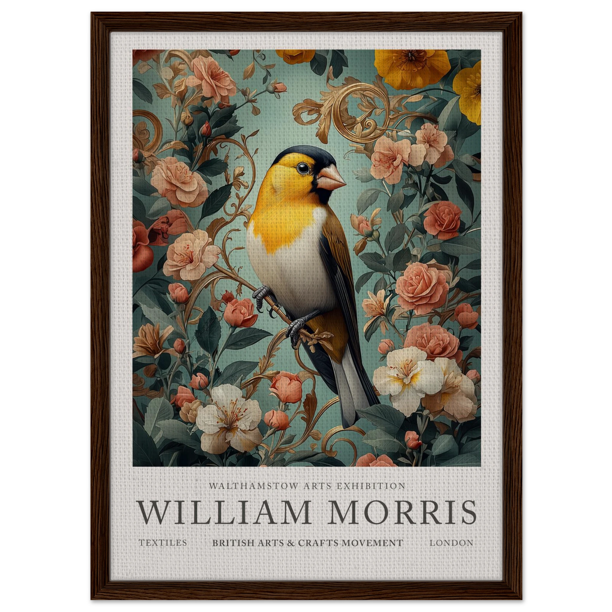 Goldfinch Glow - William Morris
