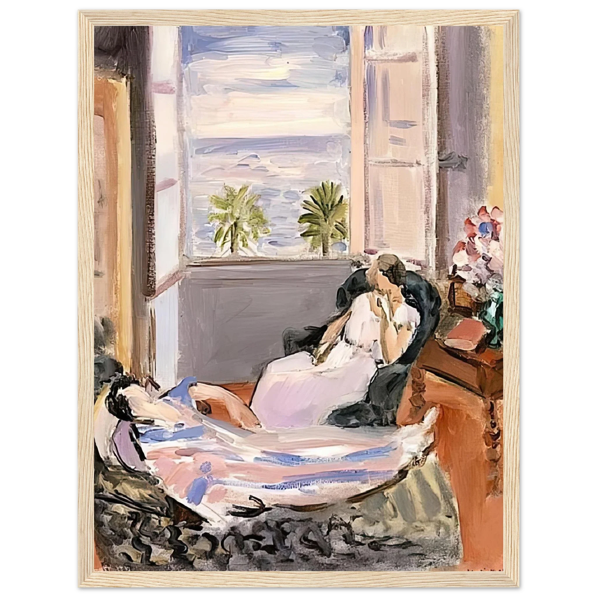 Confidence by Henri Matisse – Fauvist Figurative Expression Print