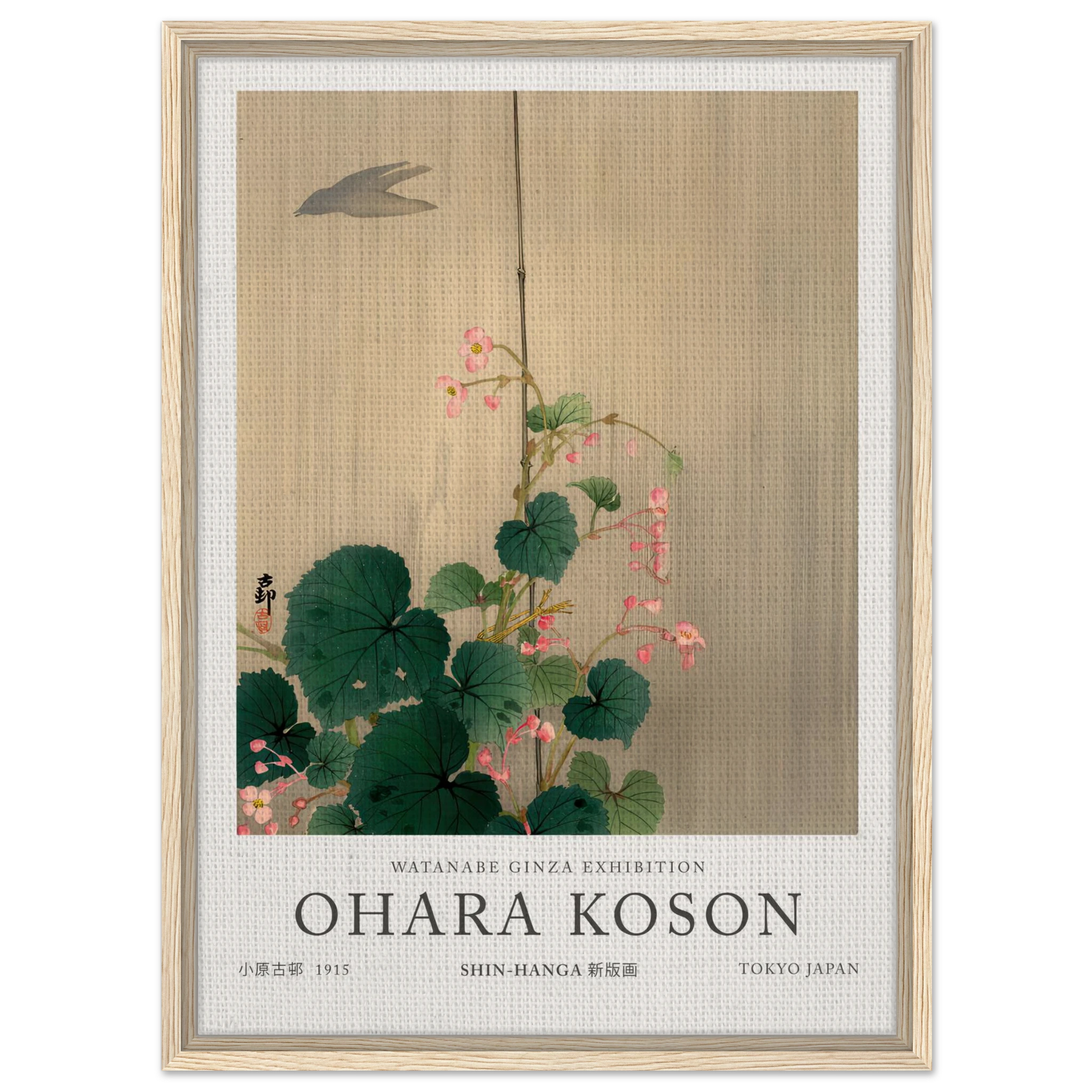 Blue Bird And Magnolia - Ohara Koson