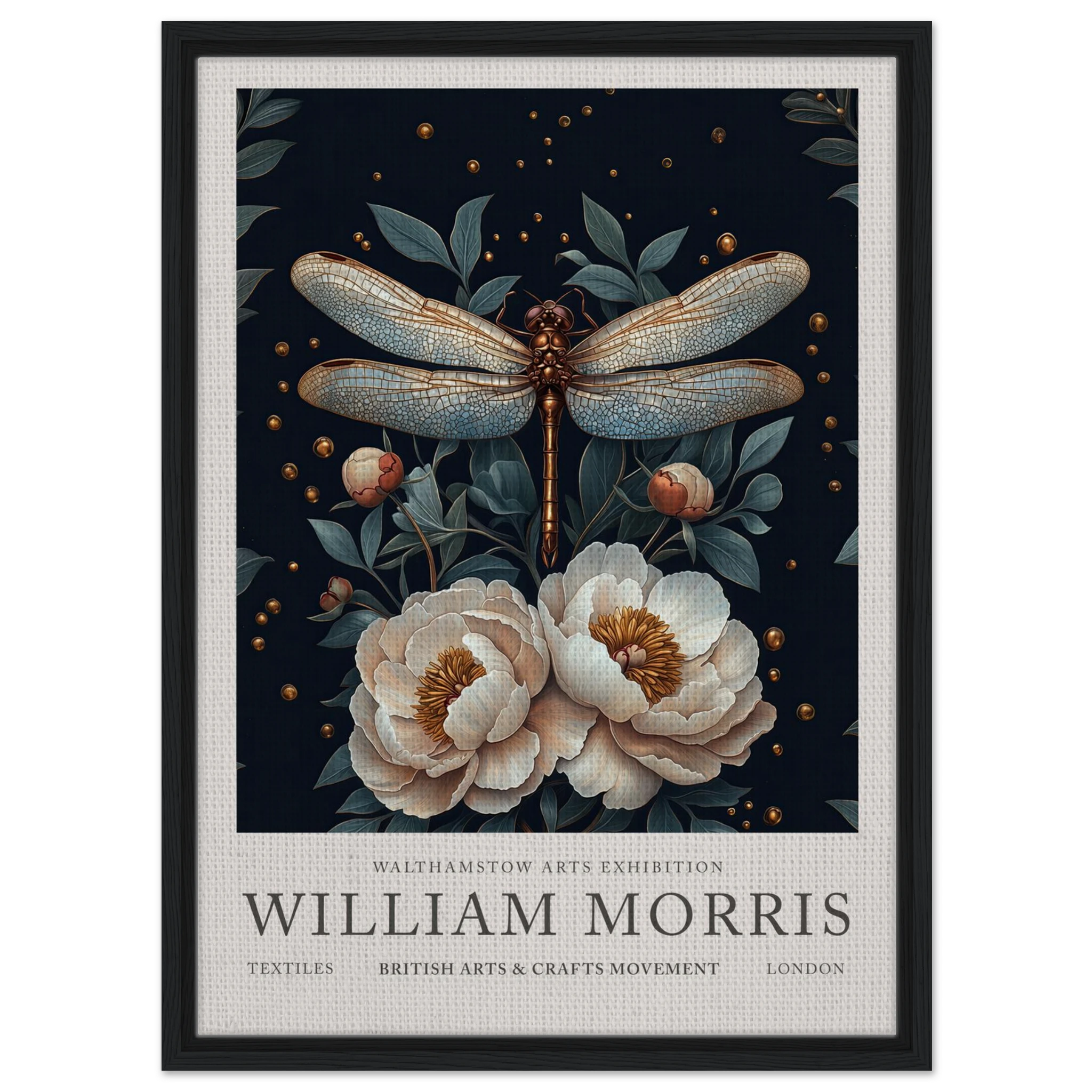 Dragonfly Dazzle - William Morris
