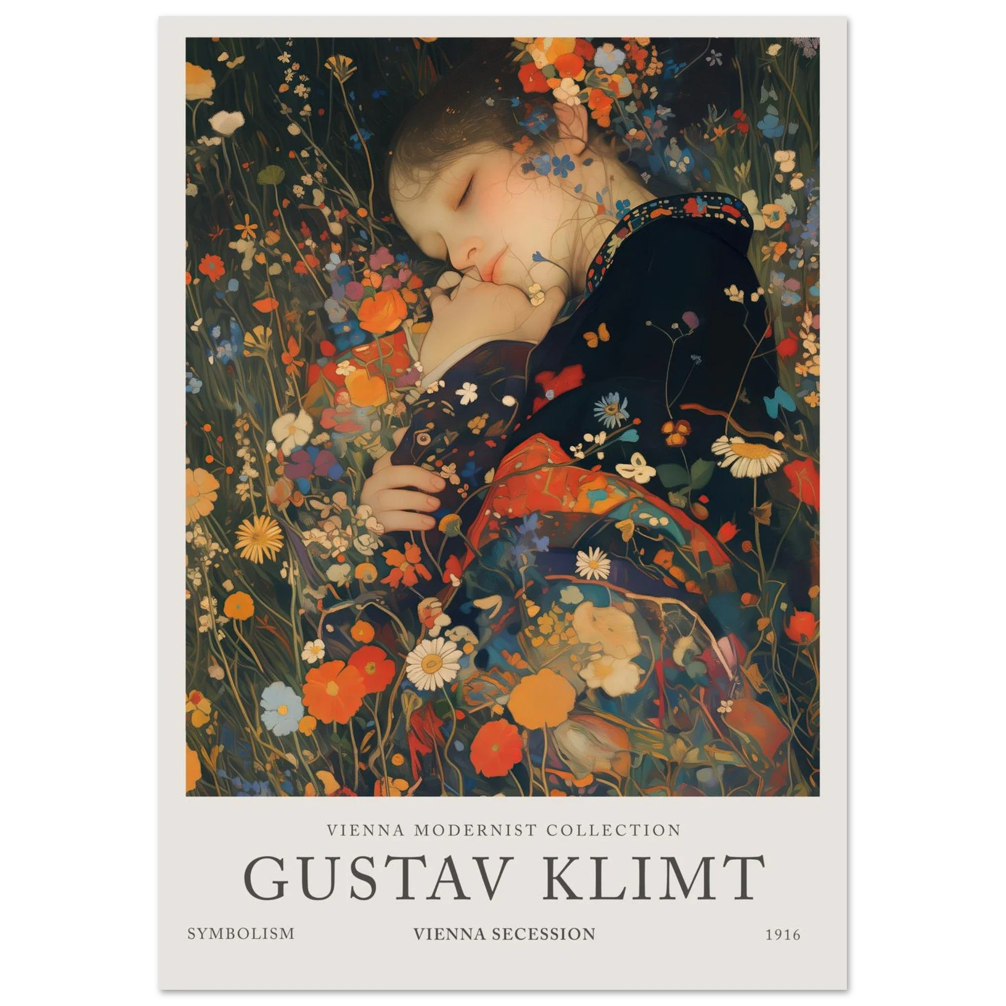 Lady of the Garden - Gustav Klimt