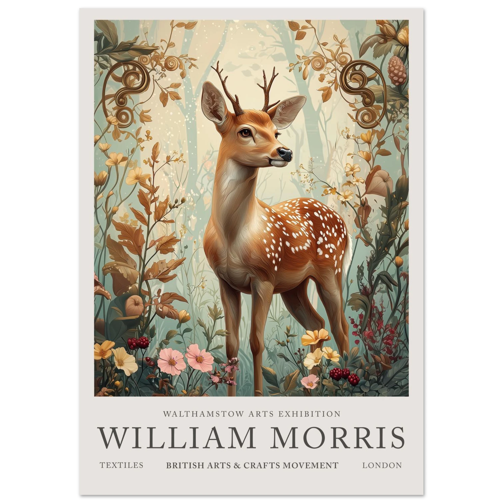 Fawn Fantasy - William Morris
