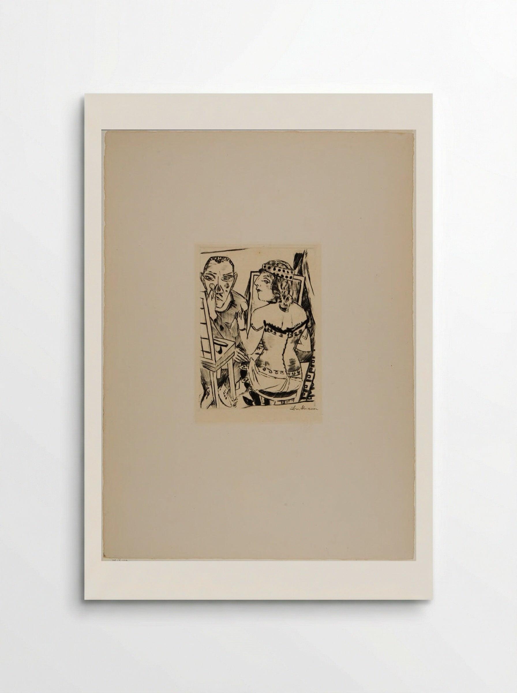 Wardrobe (Garderobe) - Max Beckmann - Poster