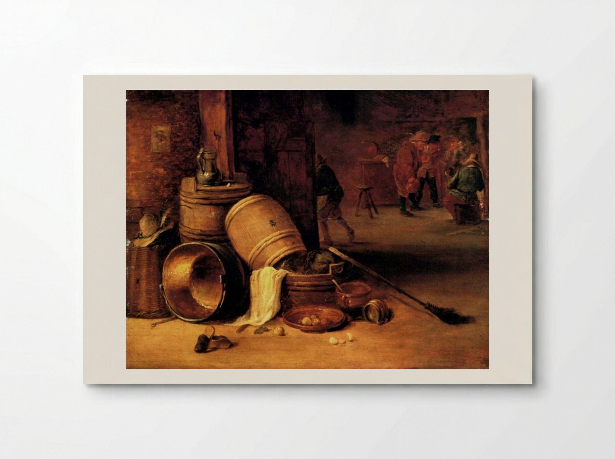 Kitchen Interior with Still Life - David Teniers the Younger - Poster