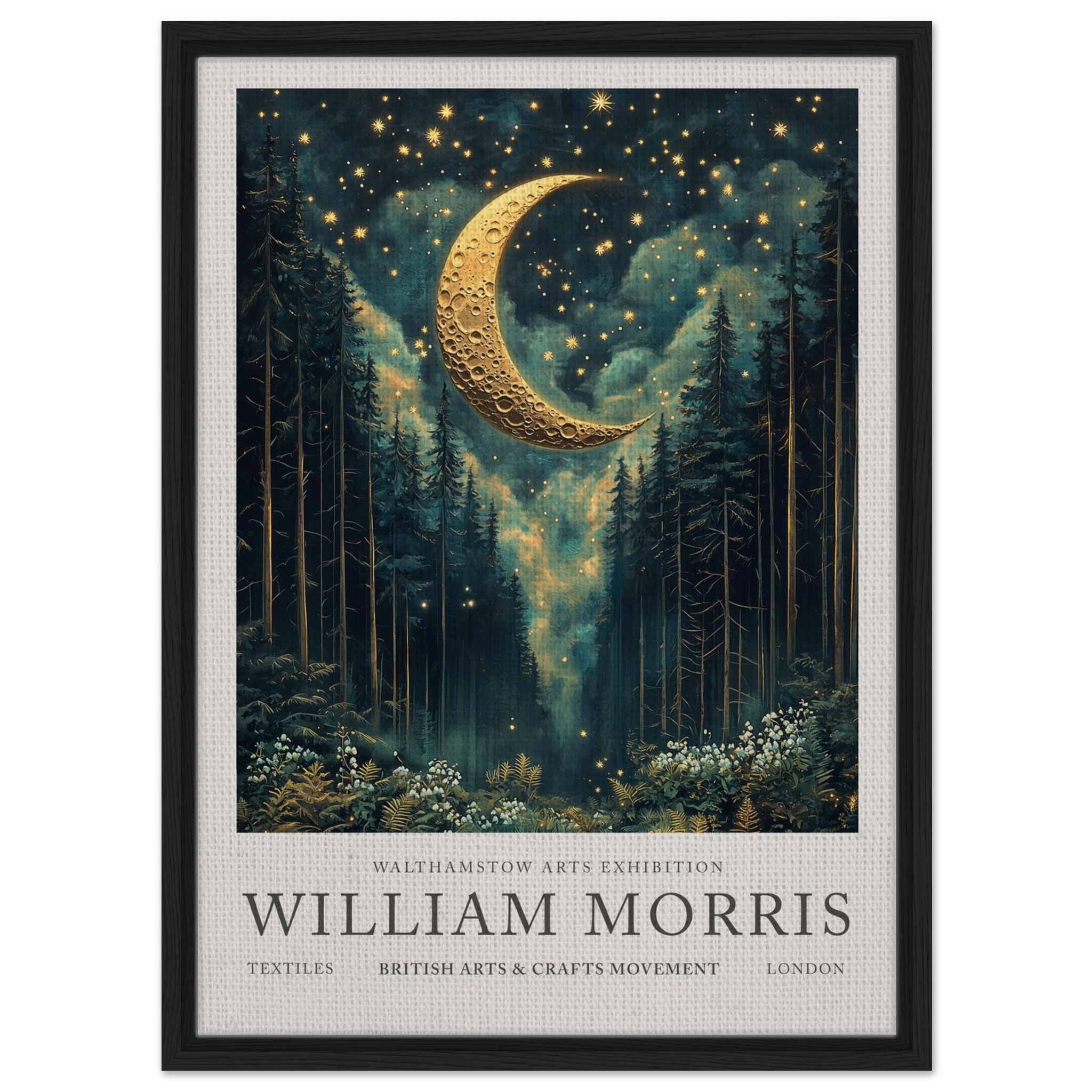 Crescent Canopy - William Morris