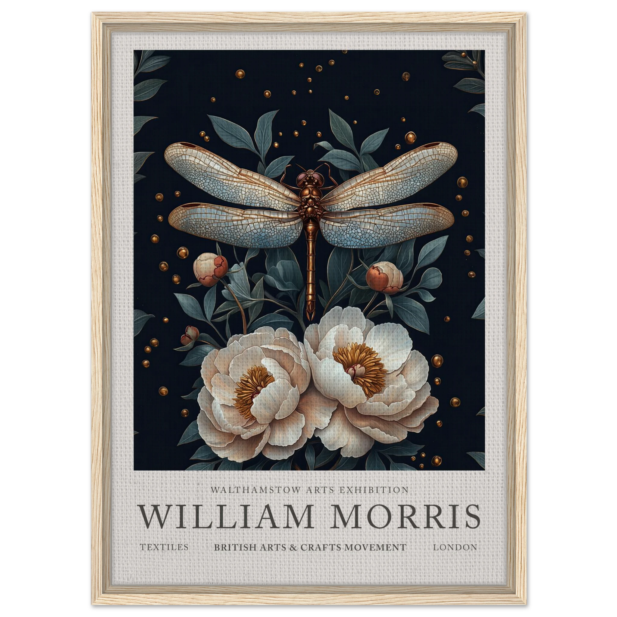 Dragonfly Dazzle - William Morris