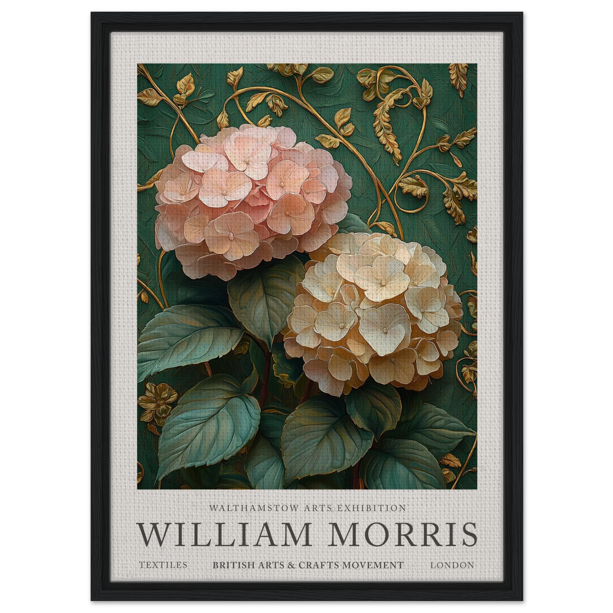 Hydrangea Harmony - William Morris