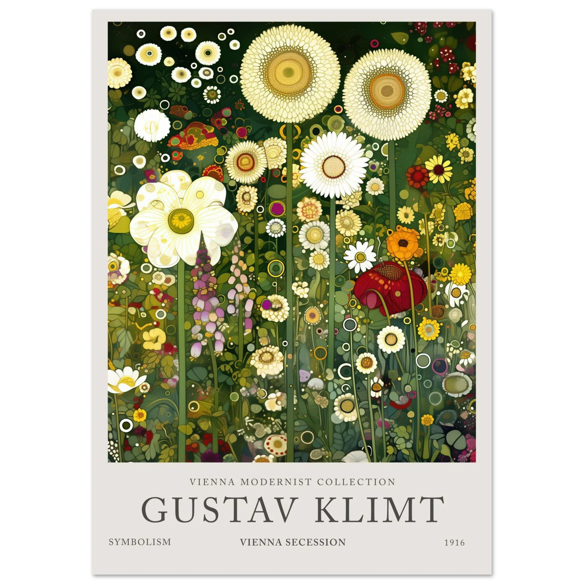 Summer Garden Echo - Gustav Klimt
