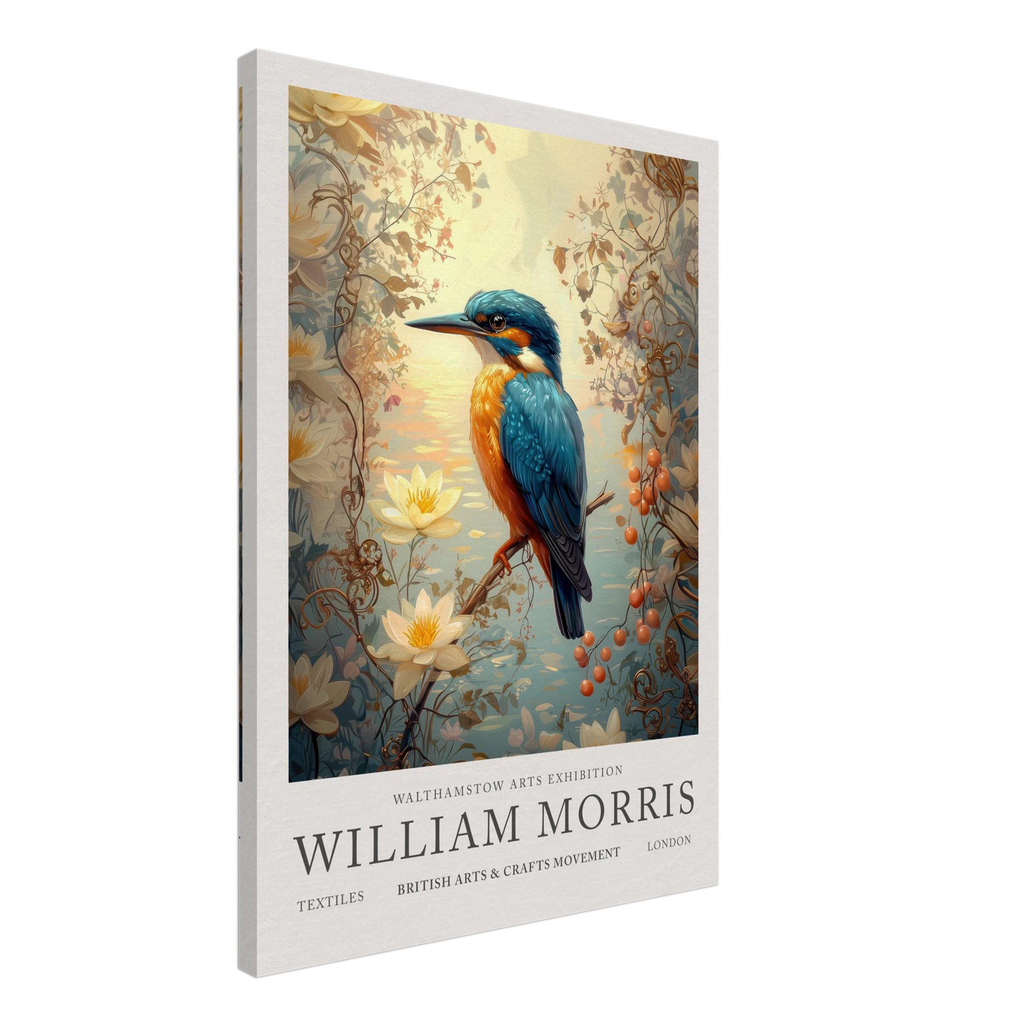 Kingfisher Calm - William Morris