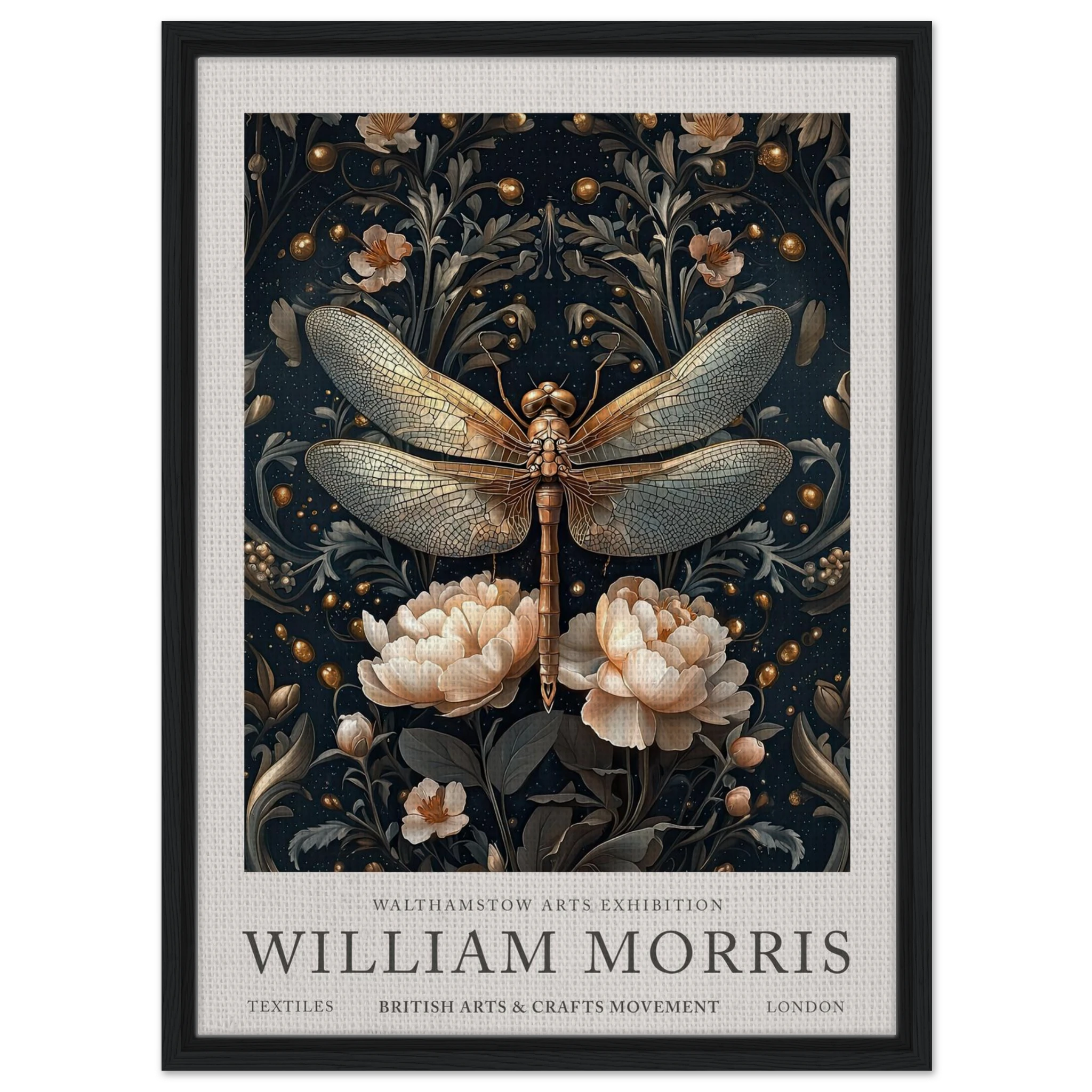 Dragonfly Gleam - William Morris