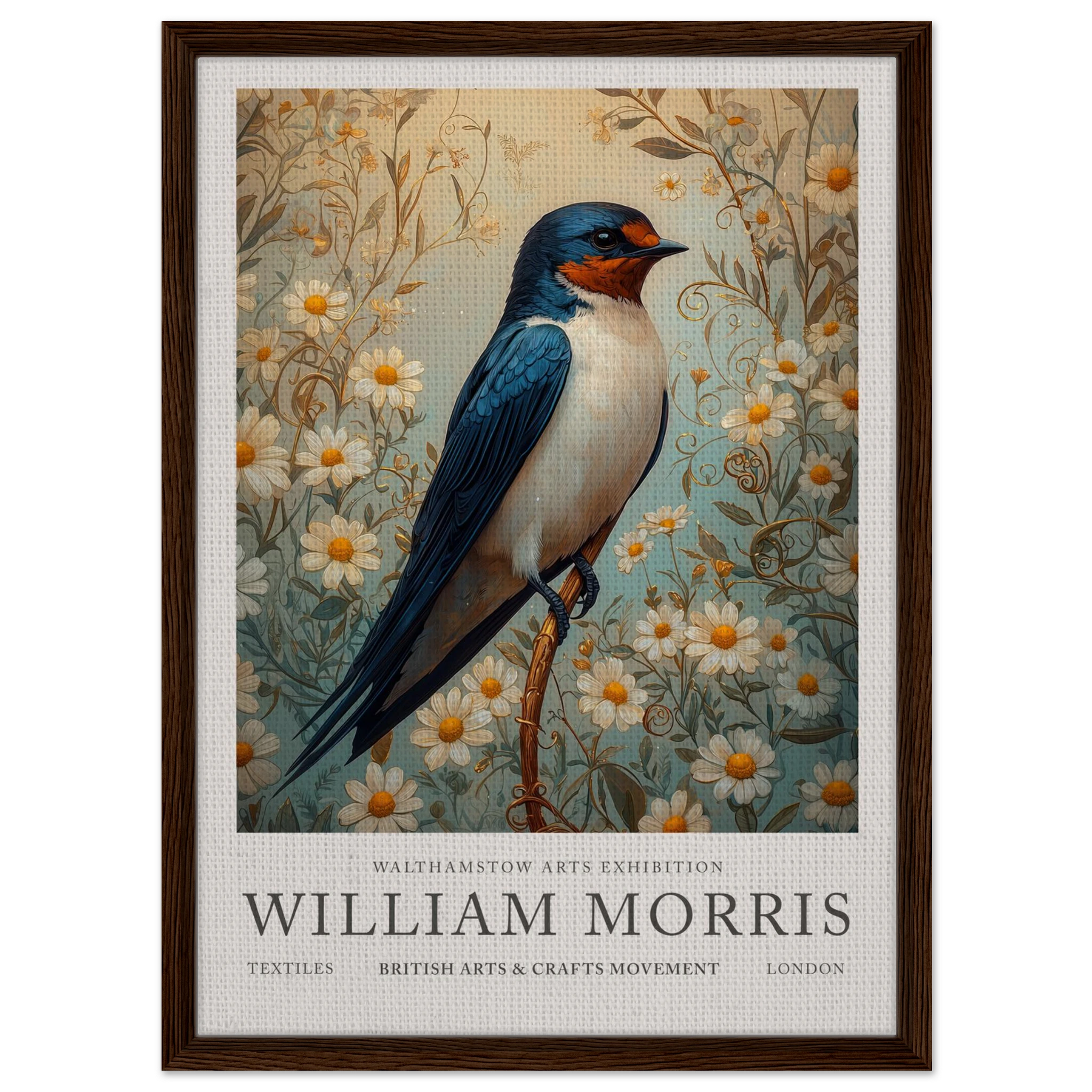Barn Swallow Symphony - William Morris