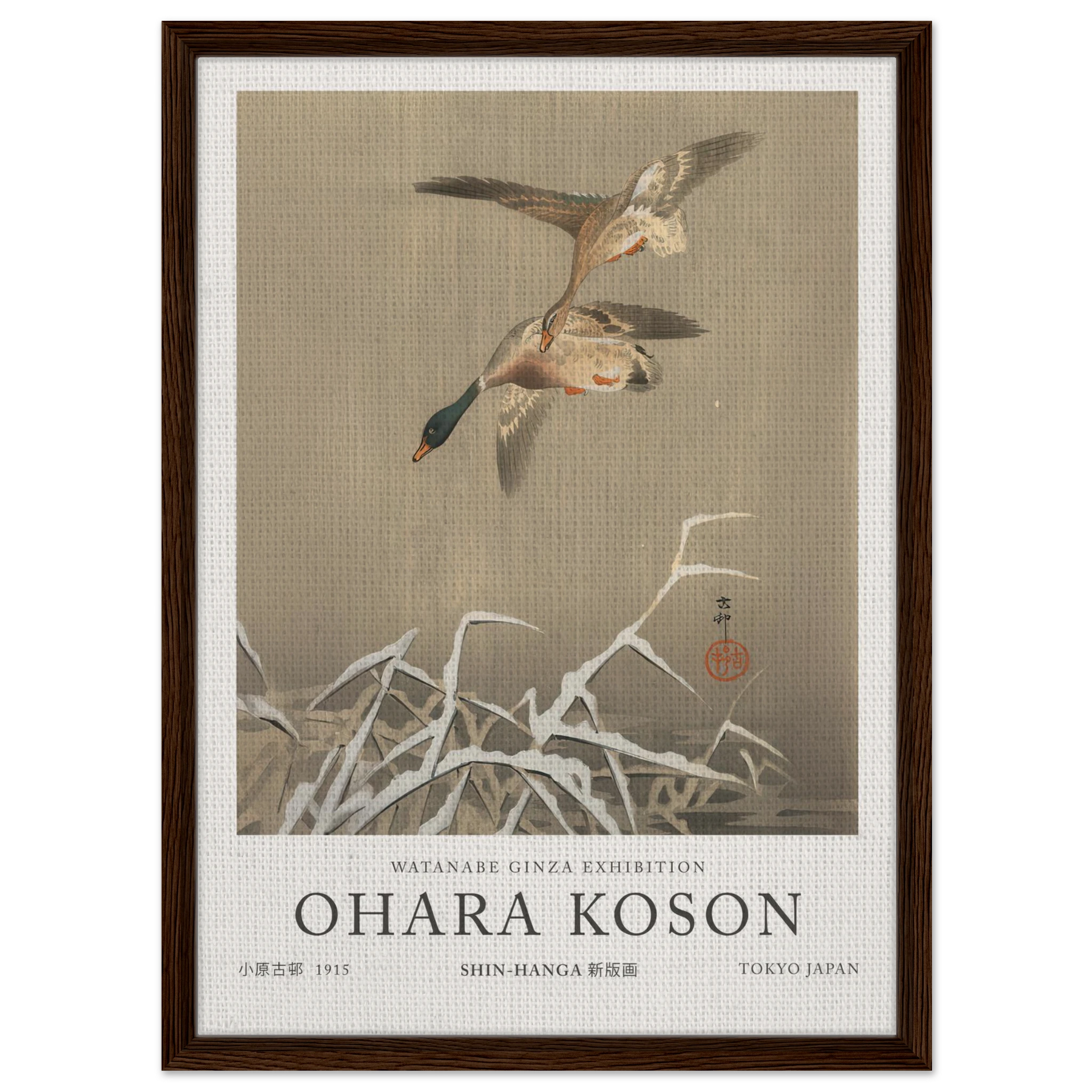 Mallards - Ohara Koson