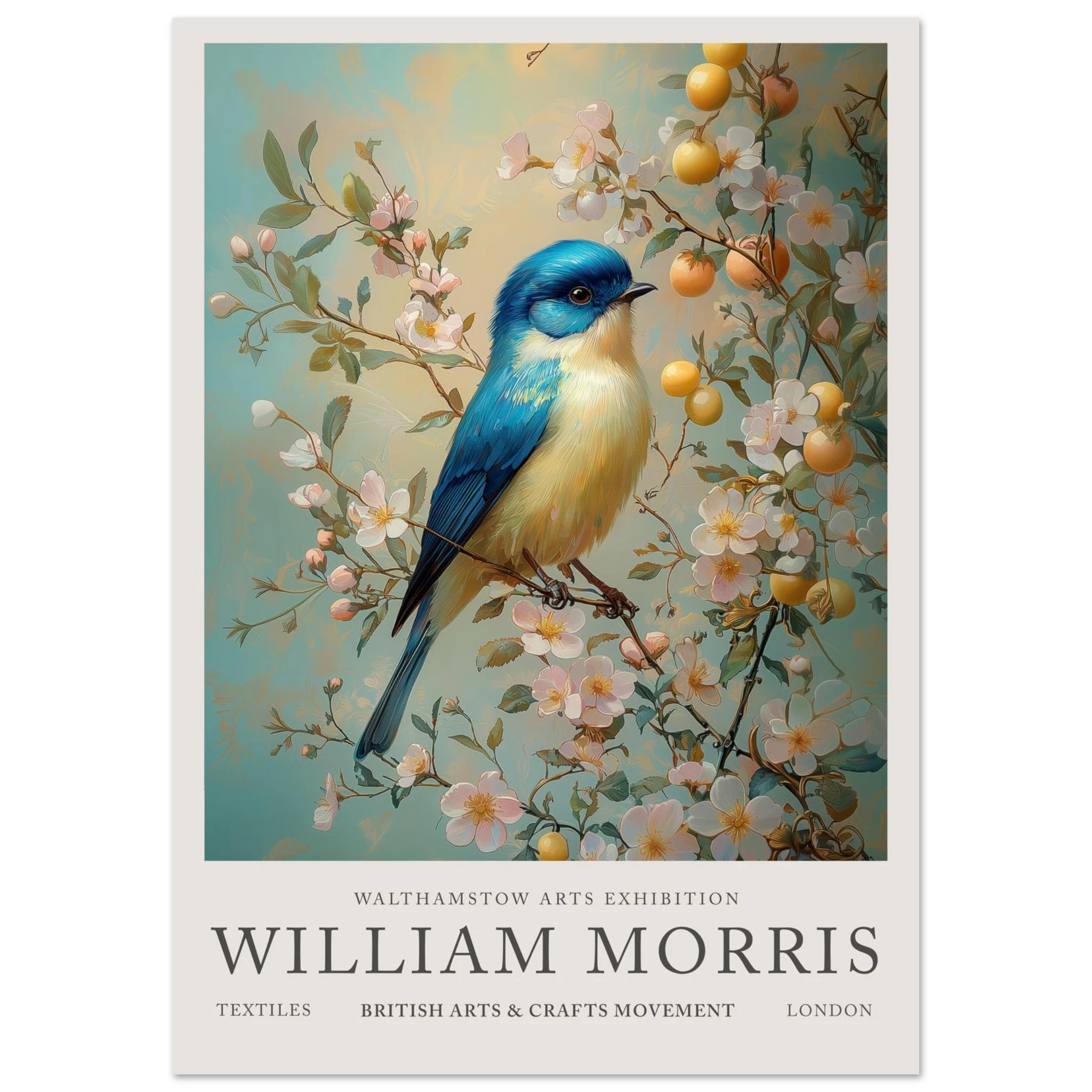 Blue Tit Beauty - William Morris