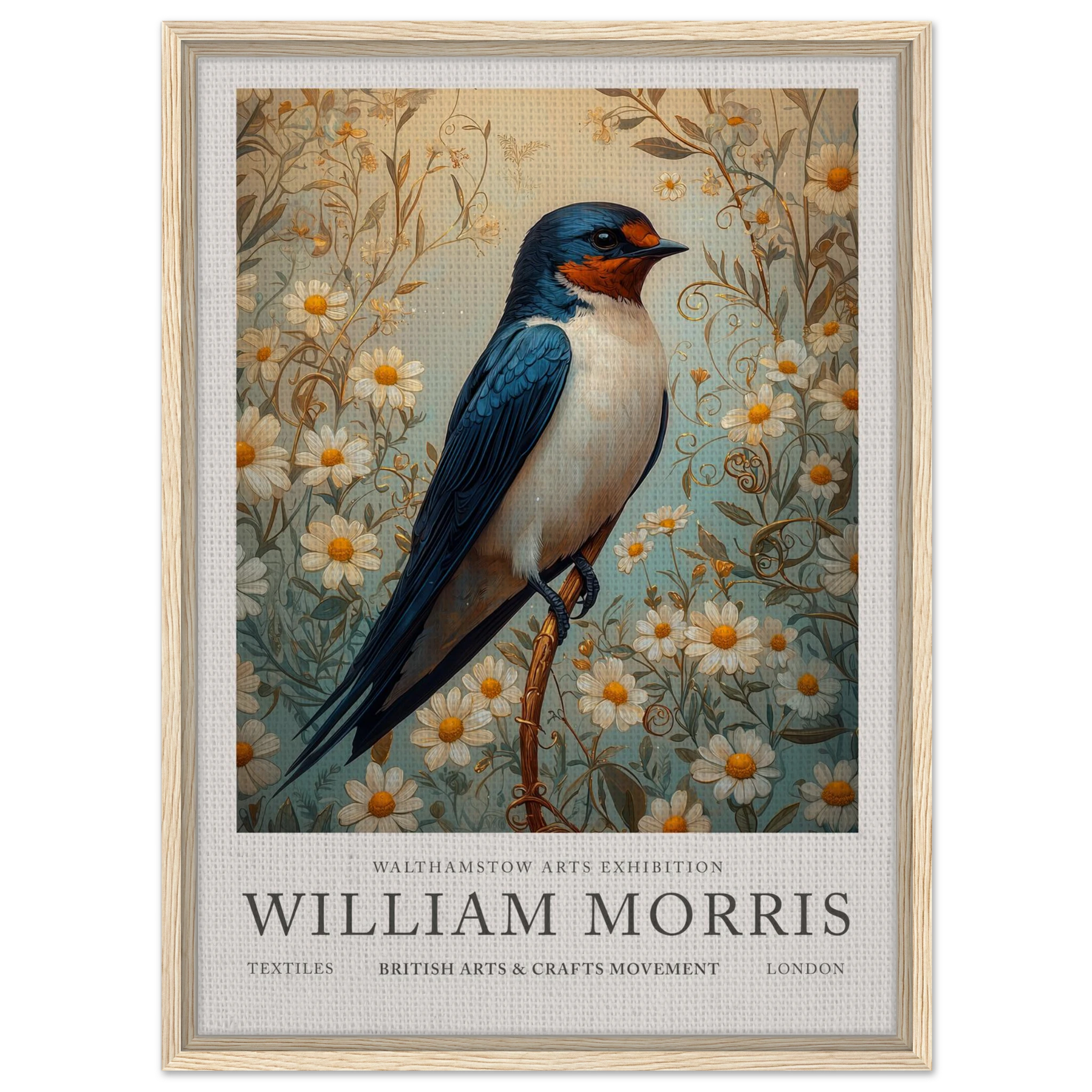 Barn Swallow Symphony - William Morris