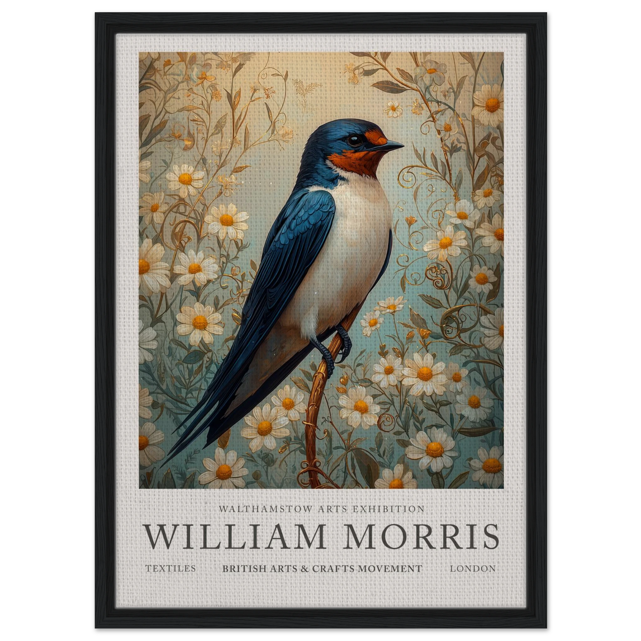 Barn Swallow Symphony - William Morris
