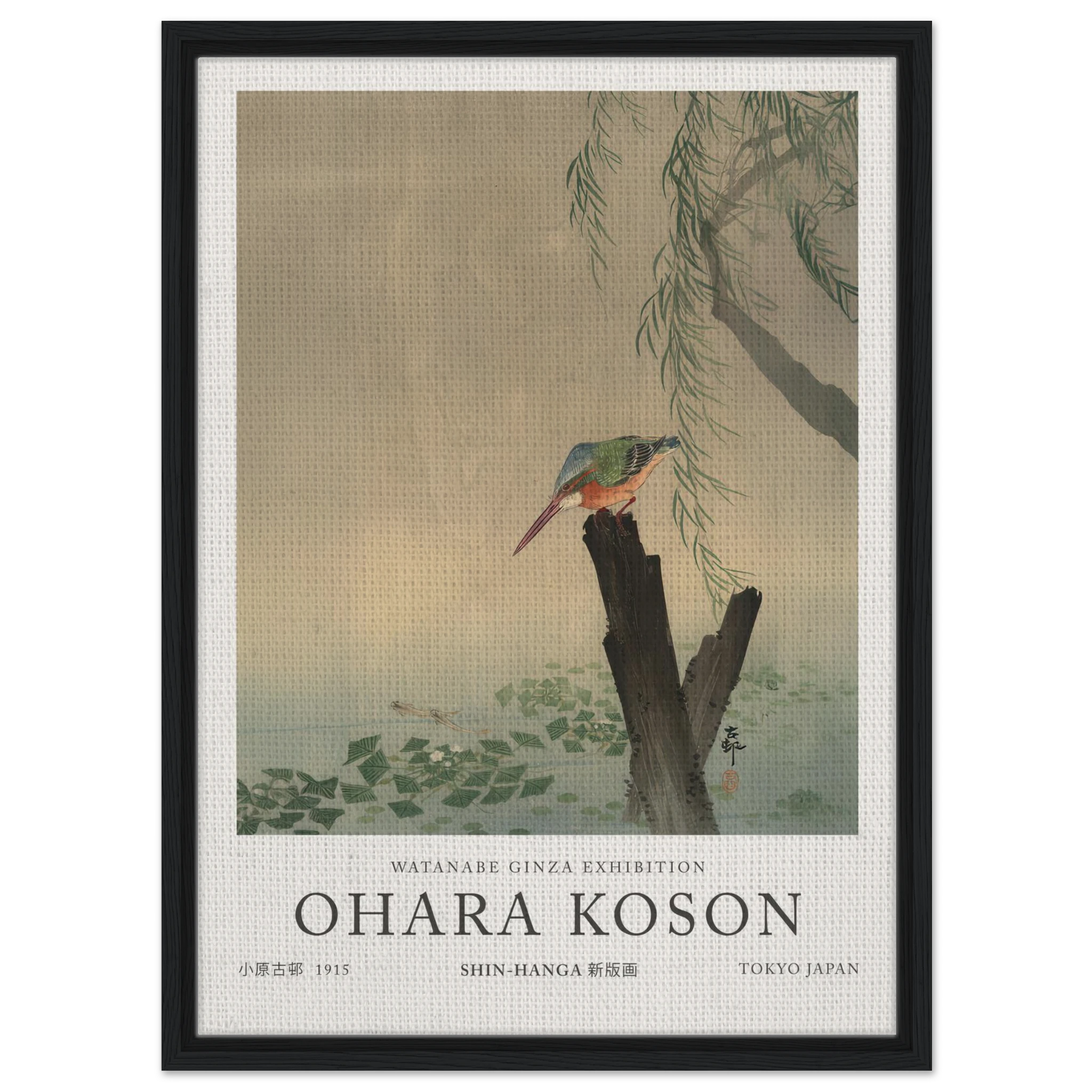 Kingfisher - Ohara Koson