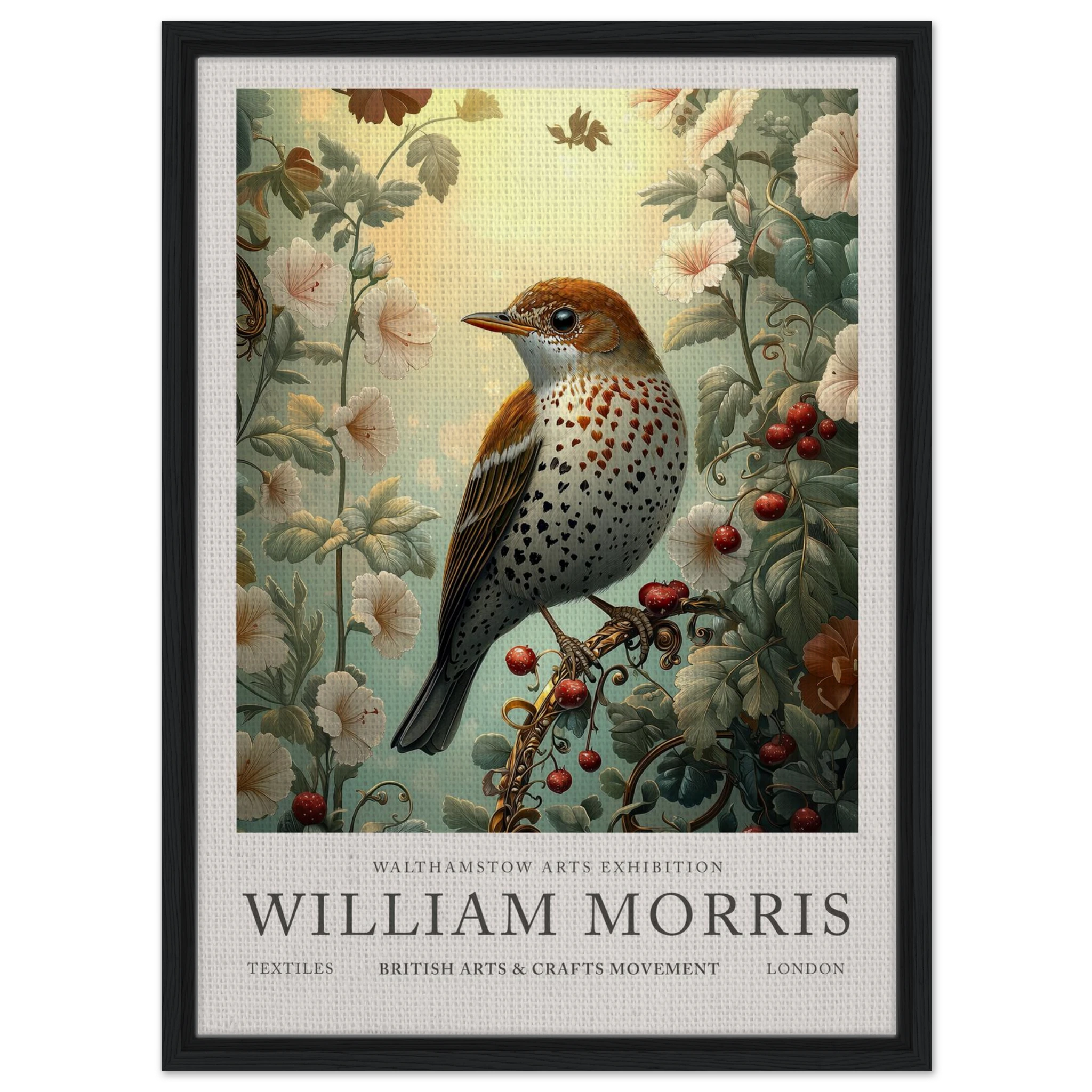 Song Thrush Whisper - William Morris