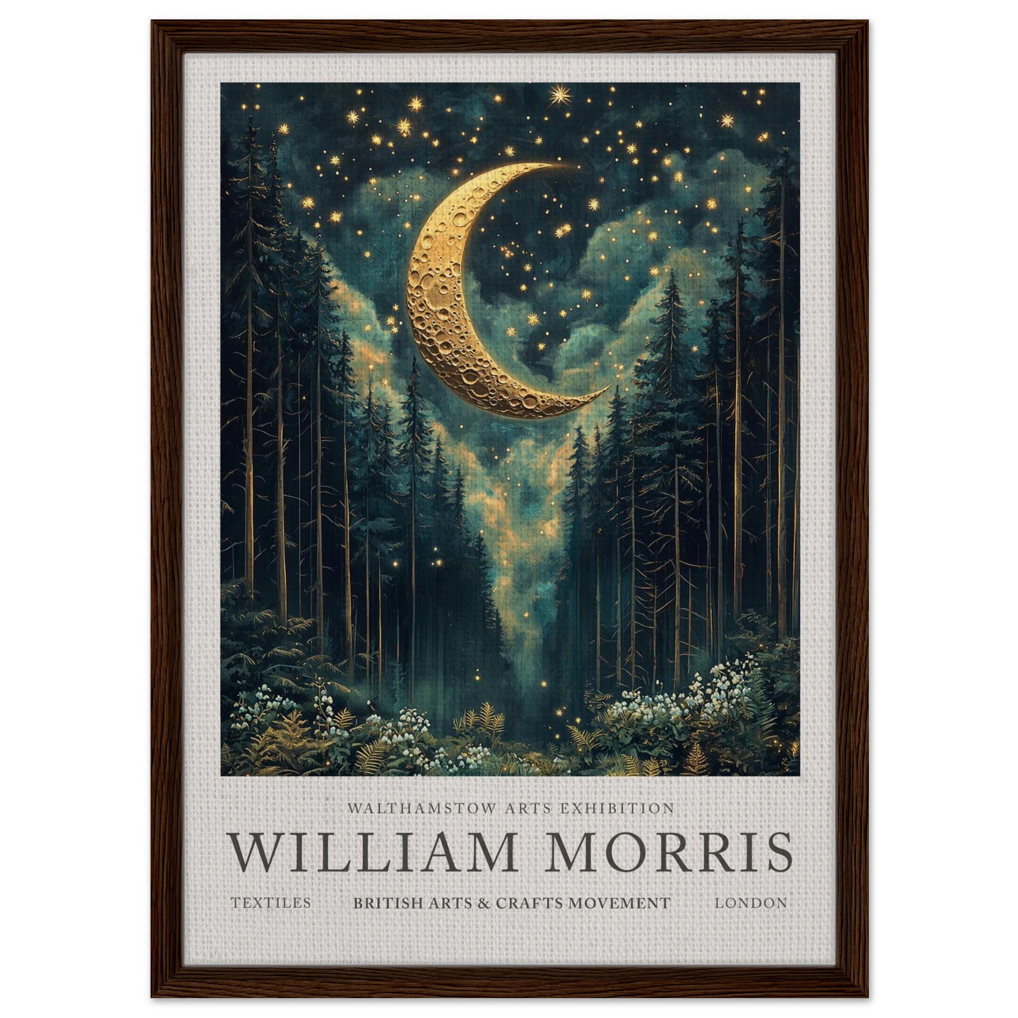 Crescent Canopy - William Morris