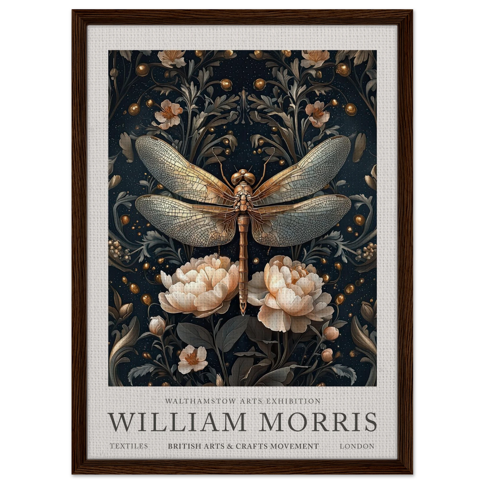Dragonfly Gleam - William Morris