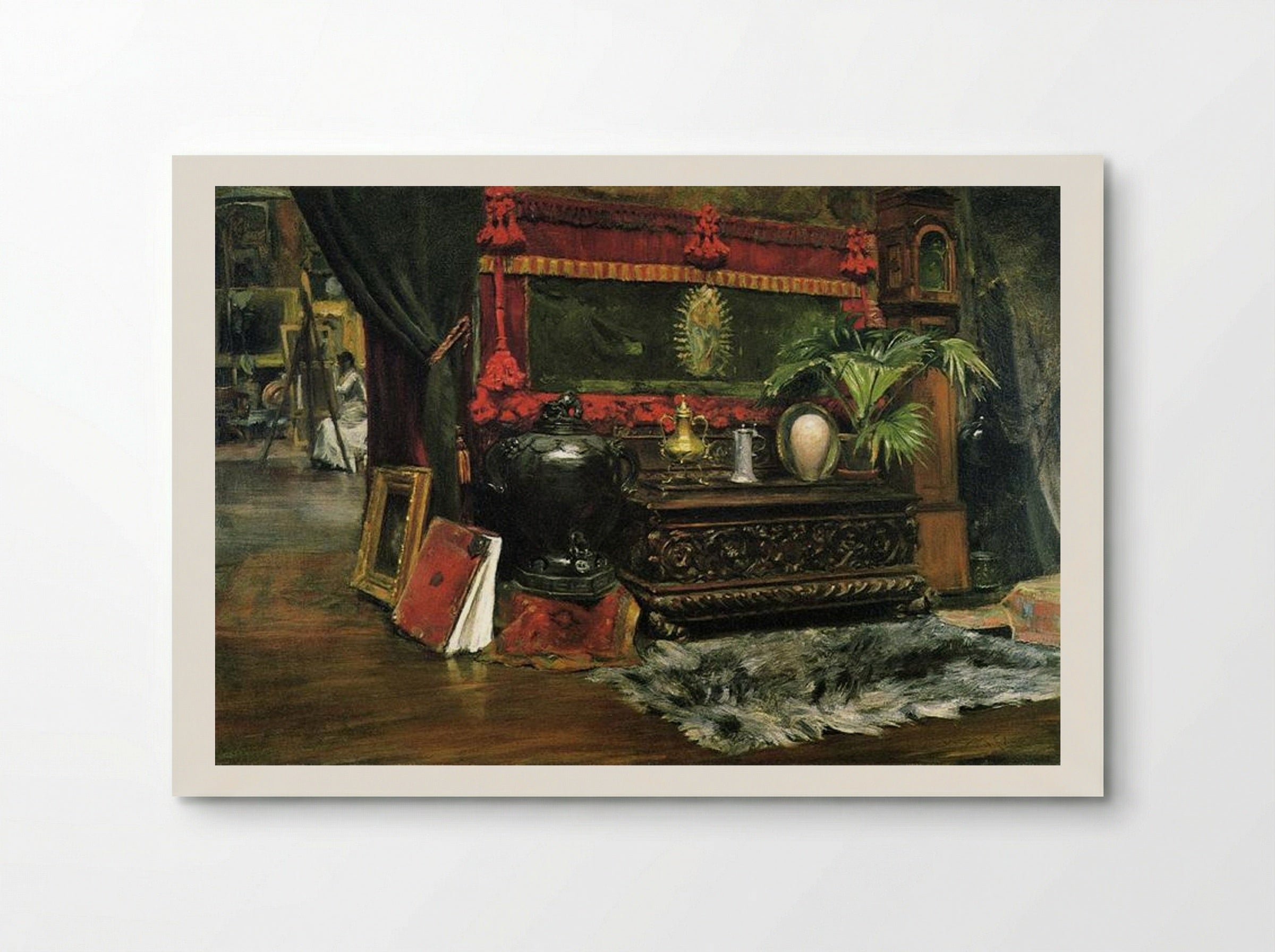 A Corner of My Studio - William Merritt Chase - Poster