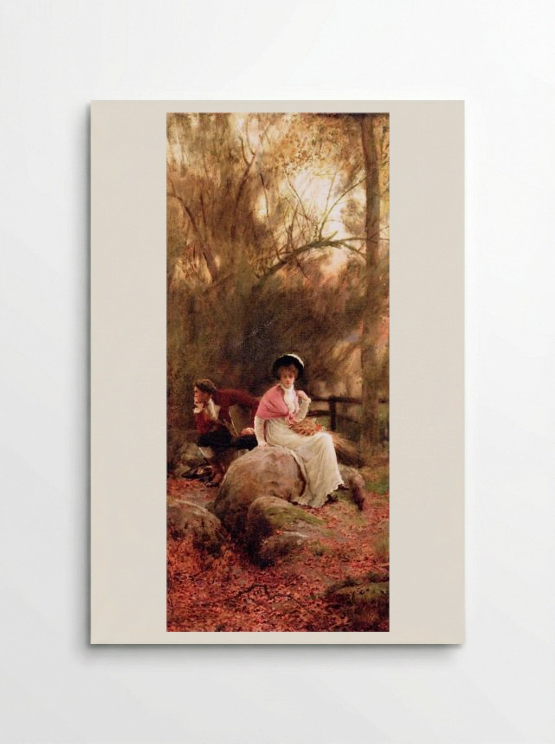 A Lovers' Spat - Marcus Stone - Poster