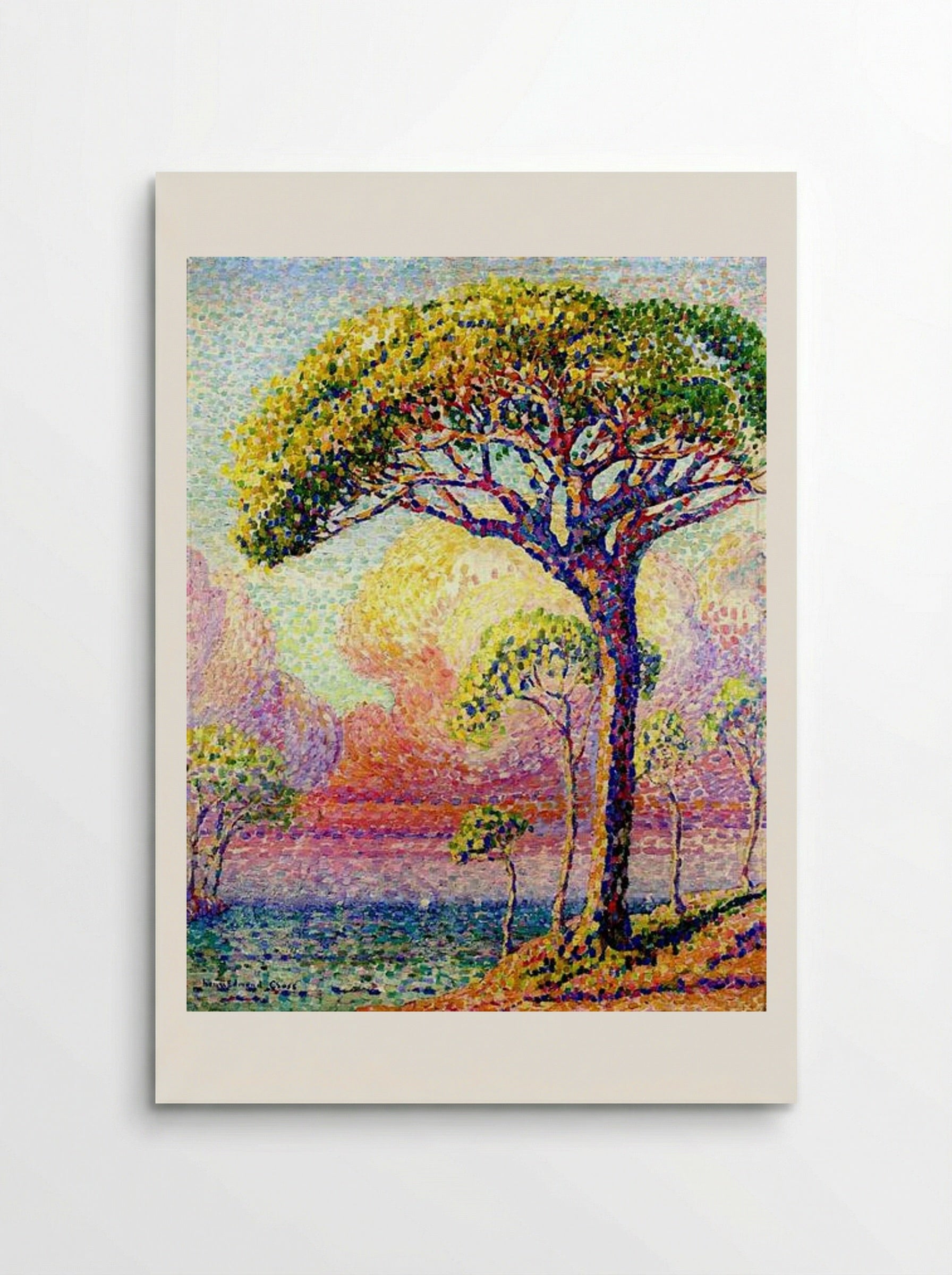 A Pine Tree - Henri-Edmond Cross - Poster