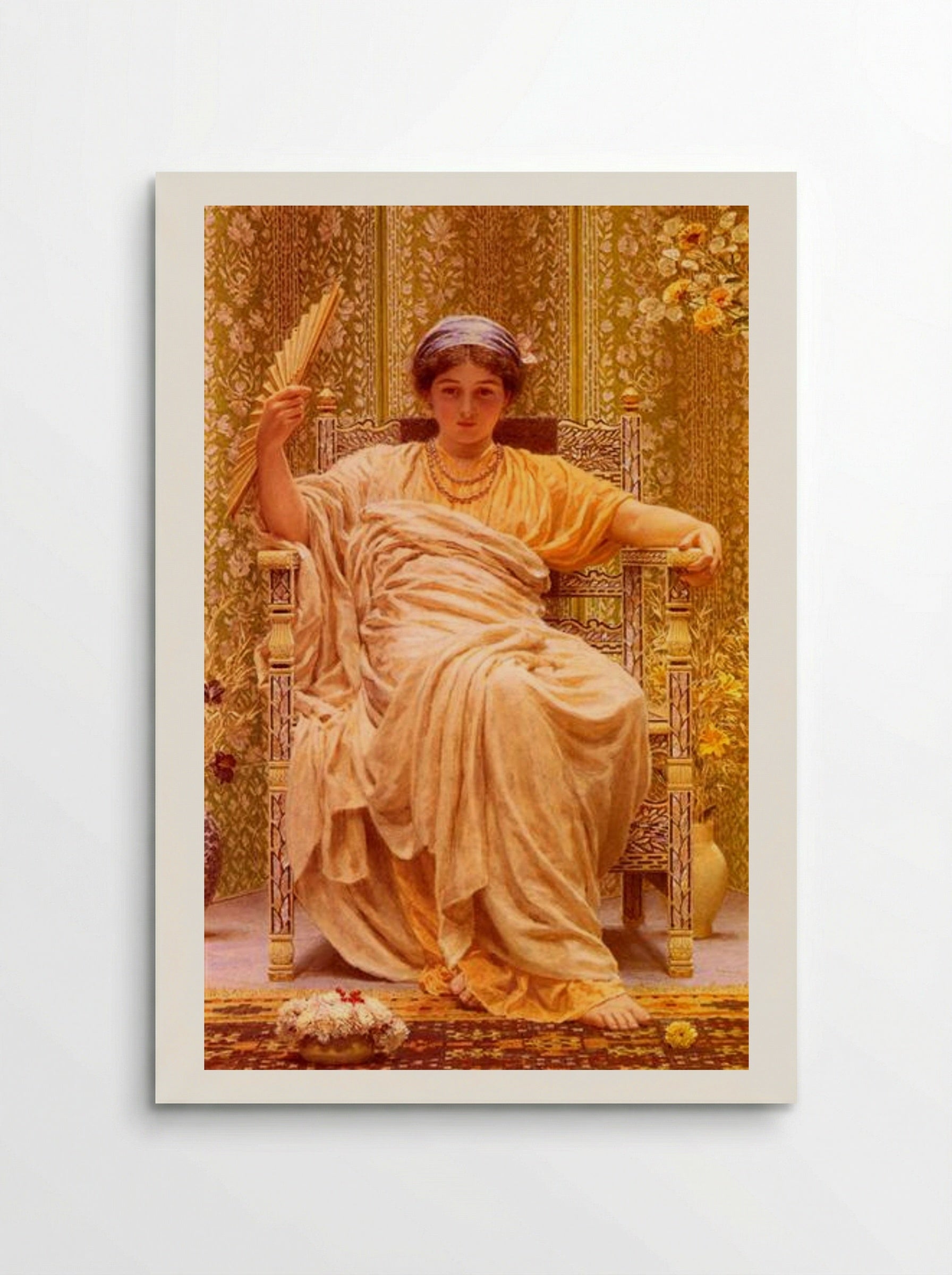 A Reverie - Albert Joseph Moore - Poster