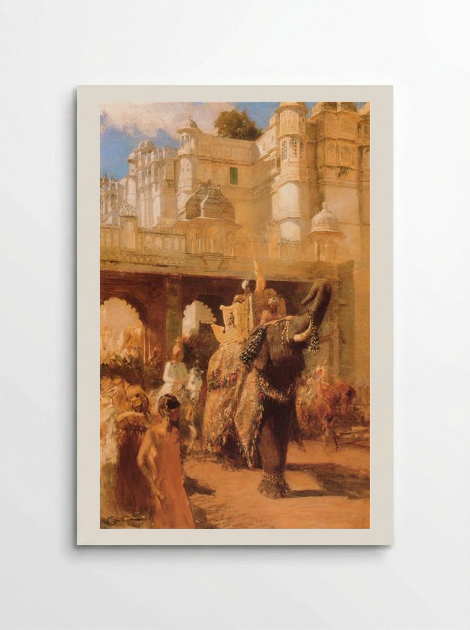 A Royal Procession - Edwin Lord Weeks - Poster