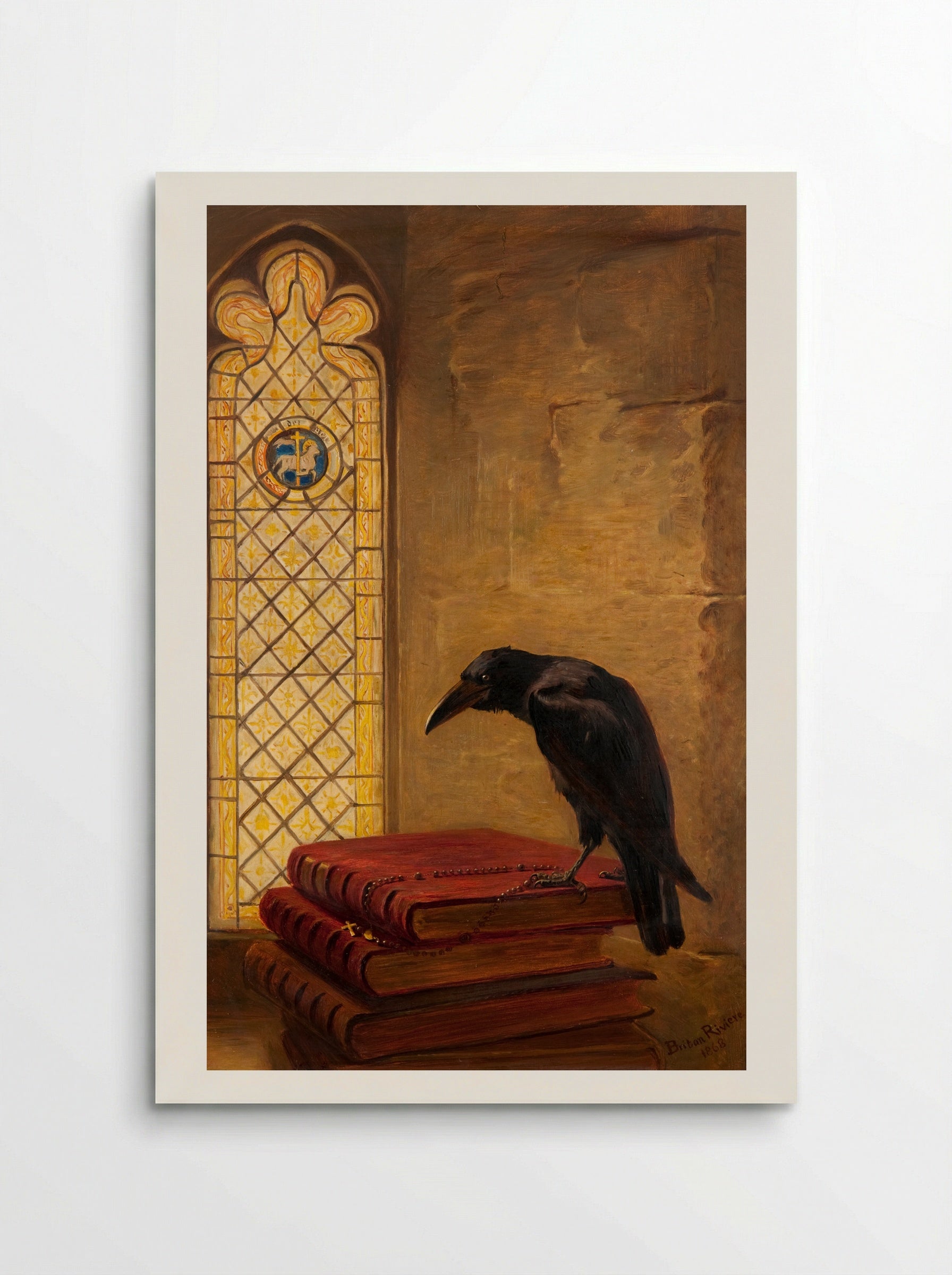 A Saint, from the 'Jackdaw of Rheims' - Briton Riviere - Poster