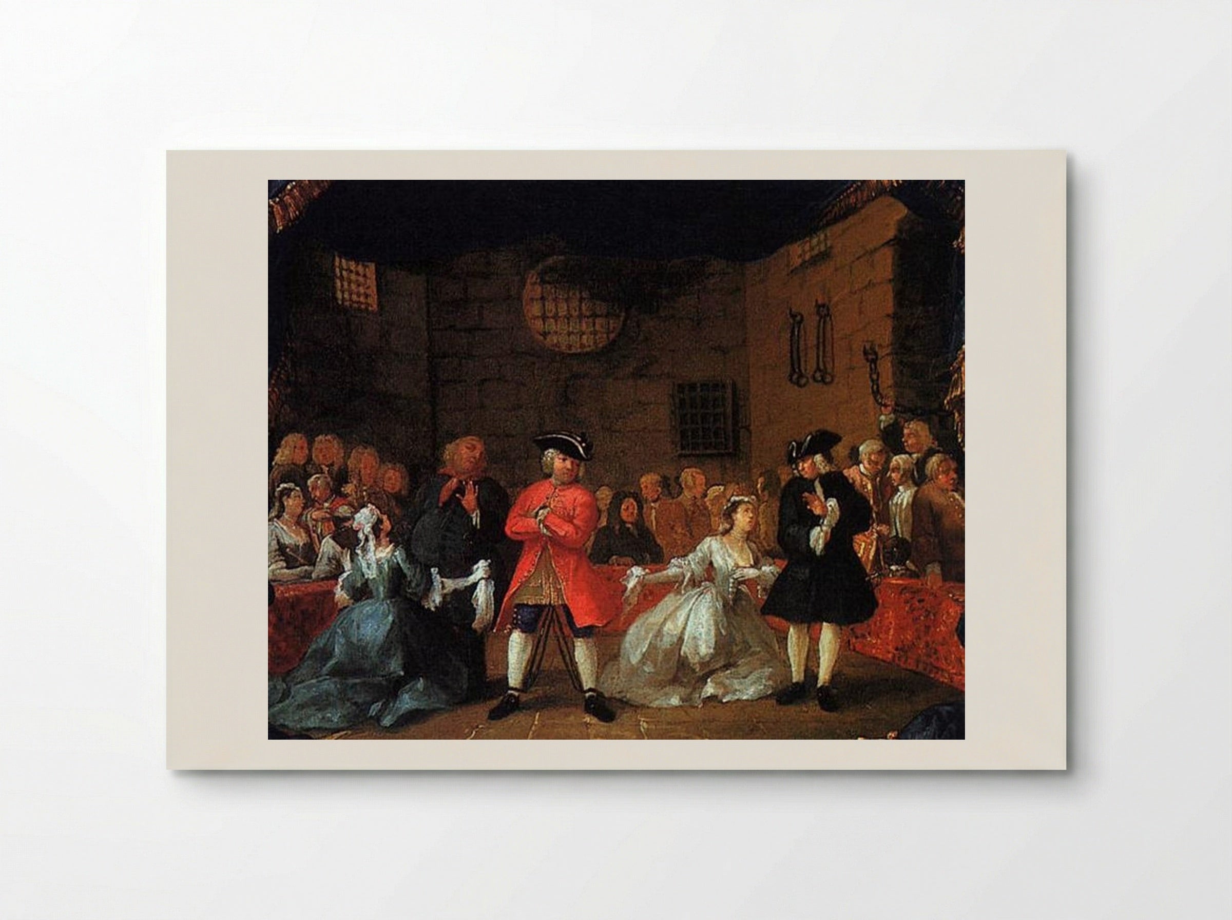A Scene from the Beggar's Opera - William Hogarth - Poster