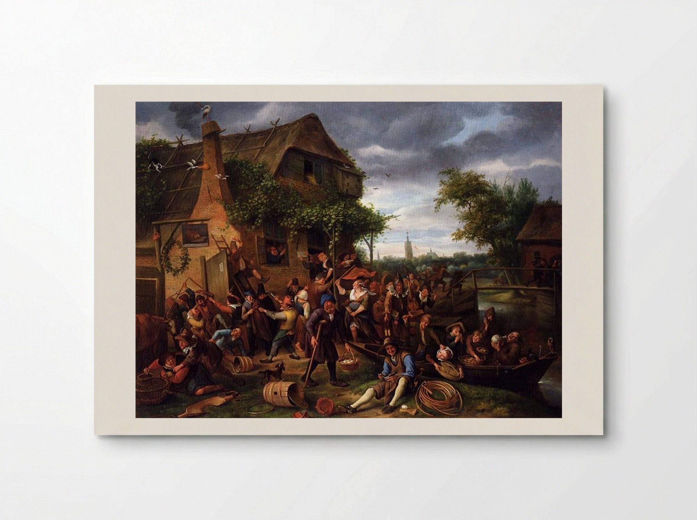 A Village Revel - Jan Steen - Poster