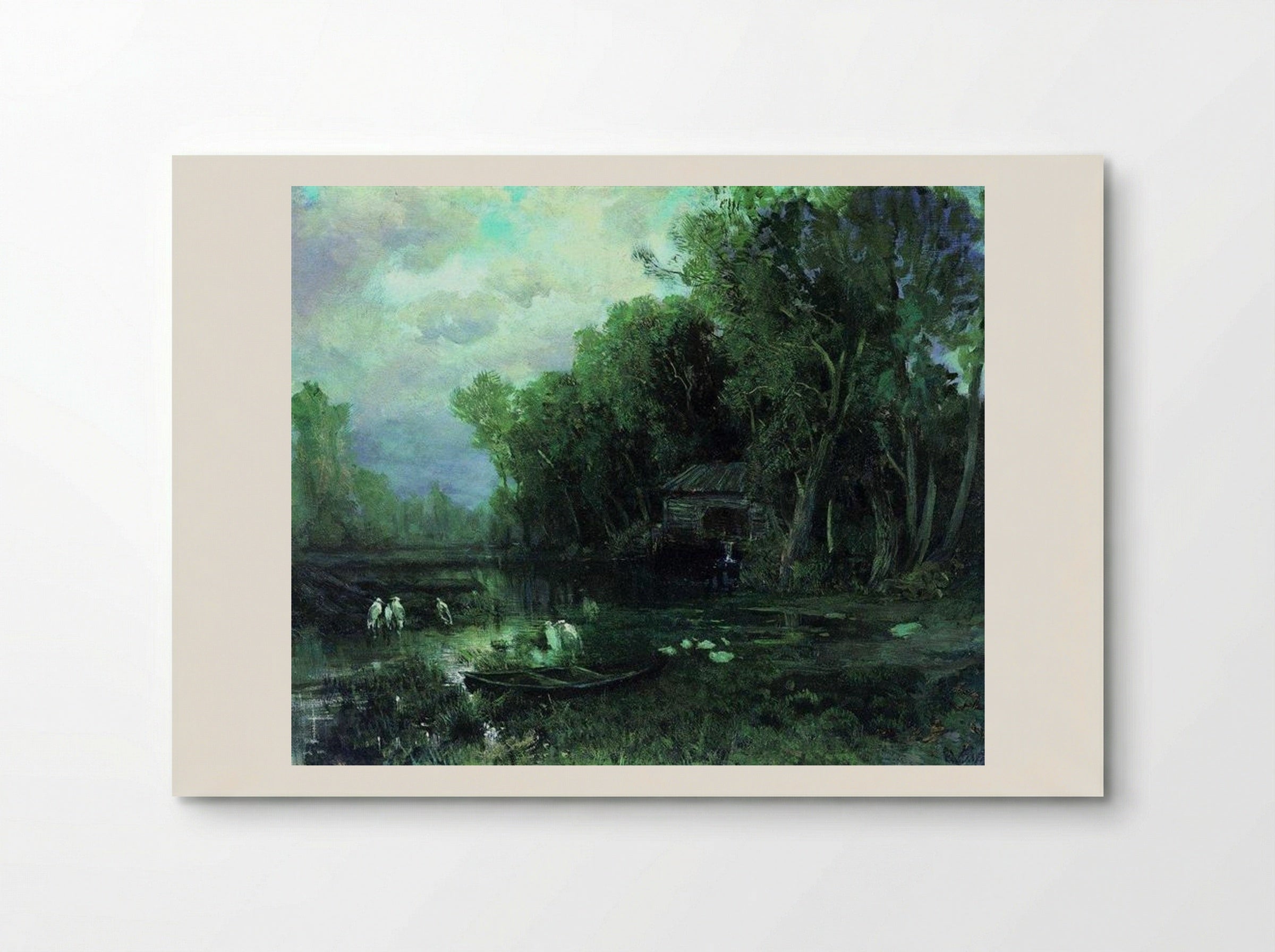 Abandoned Mill - Fyodor Vasilyev - Poster