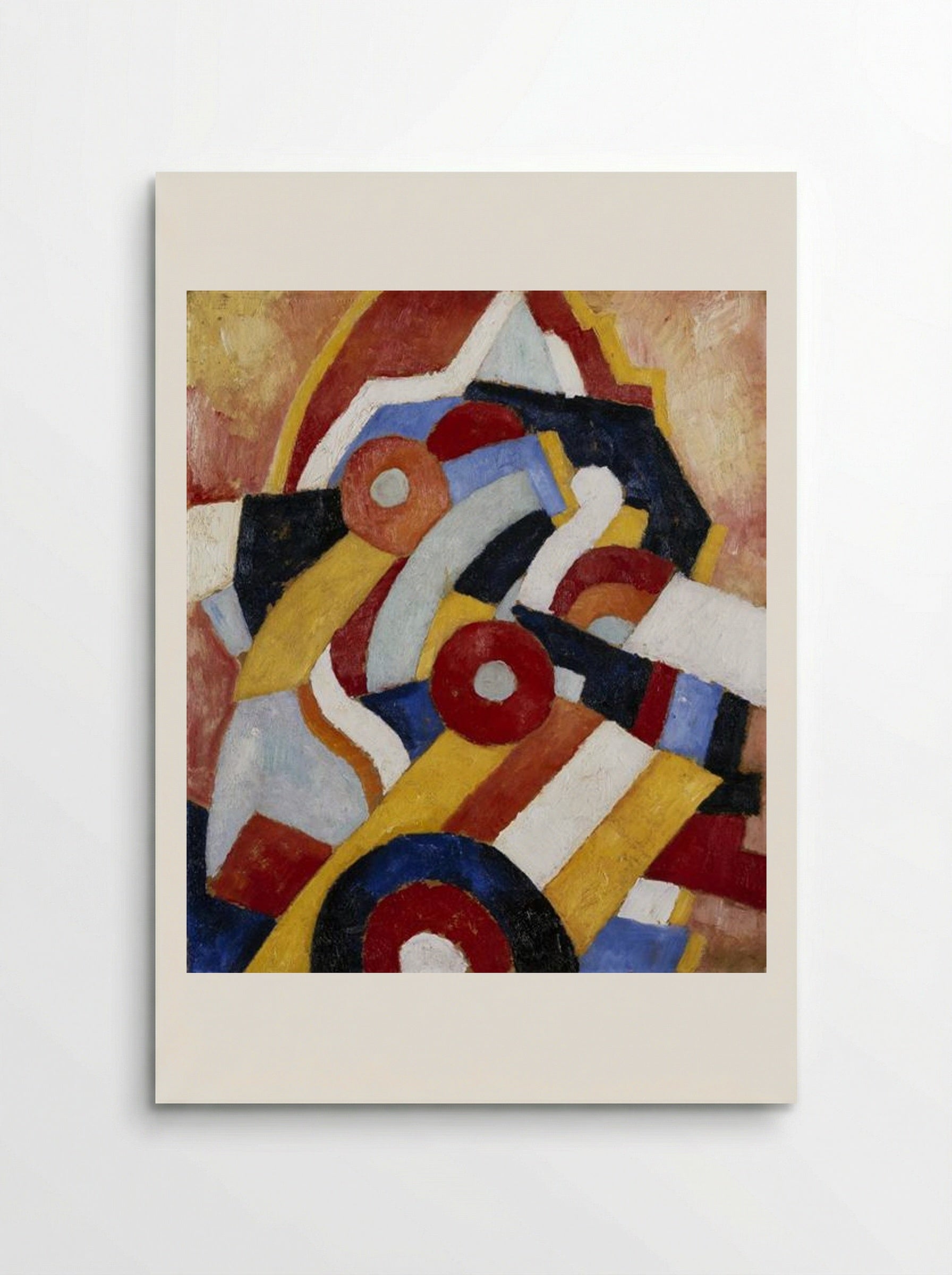 Abstraction - Marsden Hartley - Poster