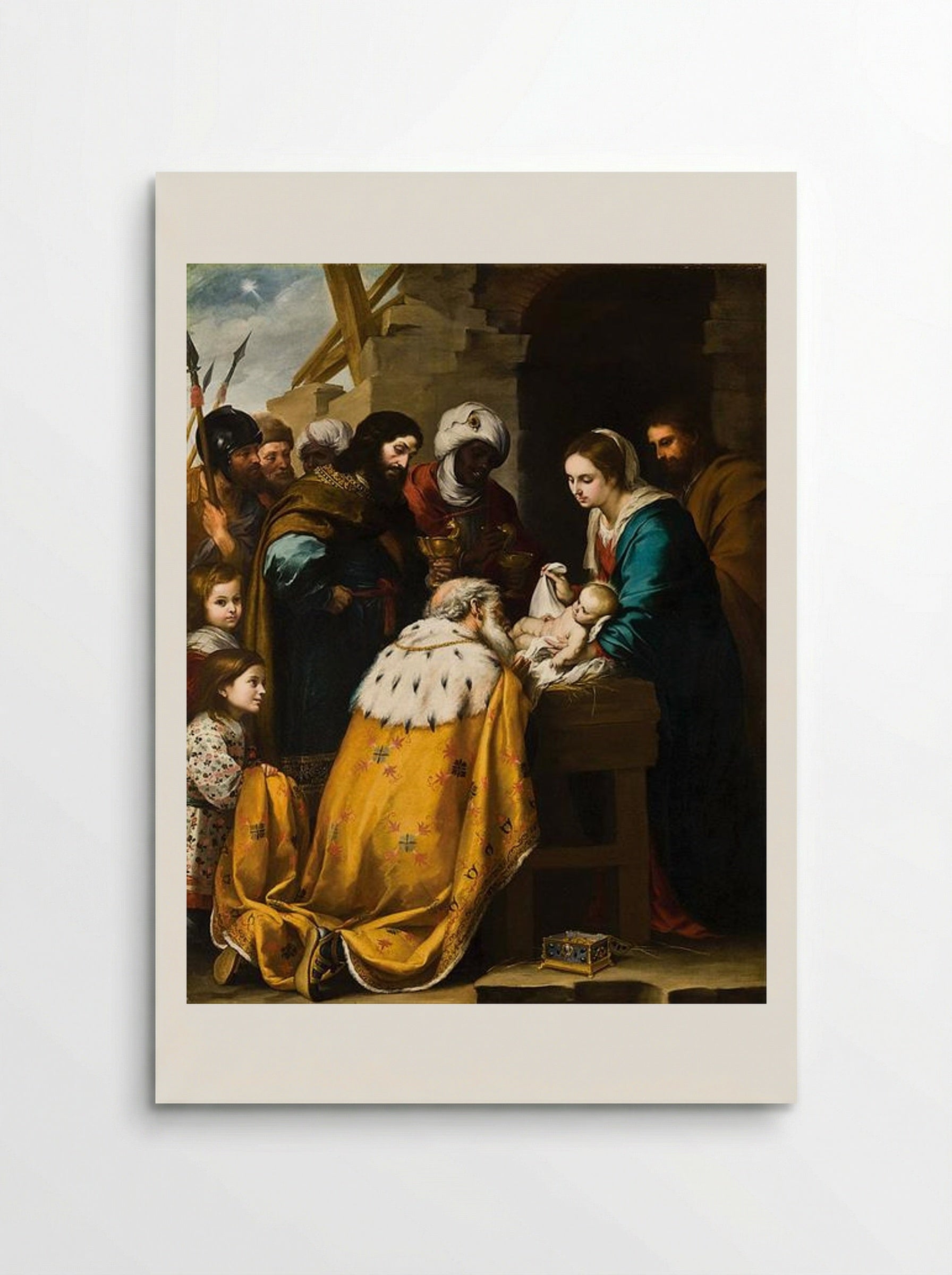 Adoration of the Magi - Bartolomé Esteban Murillo - Poster