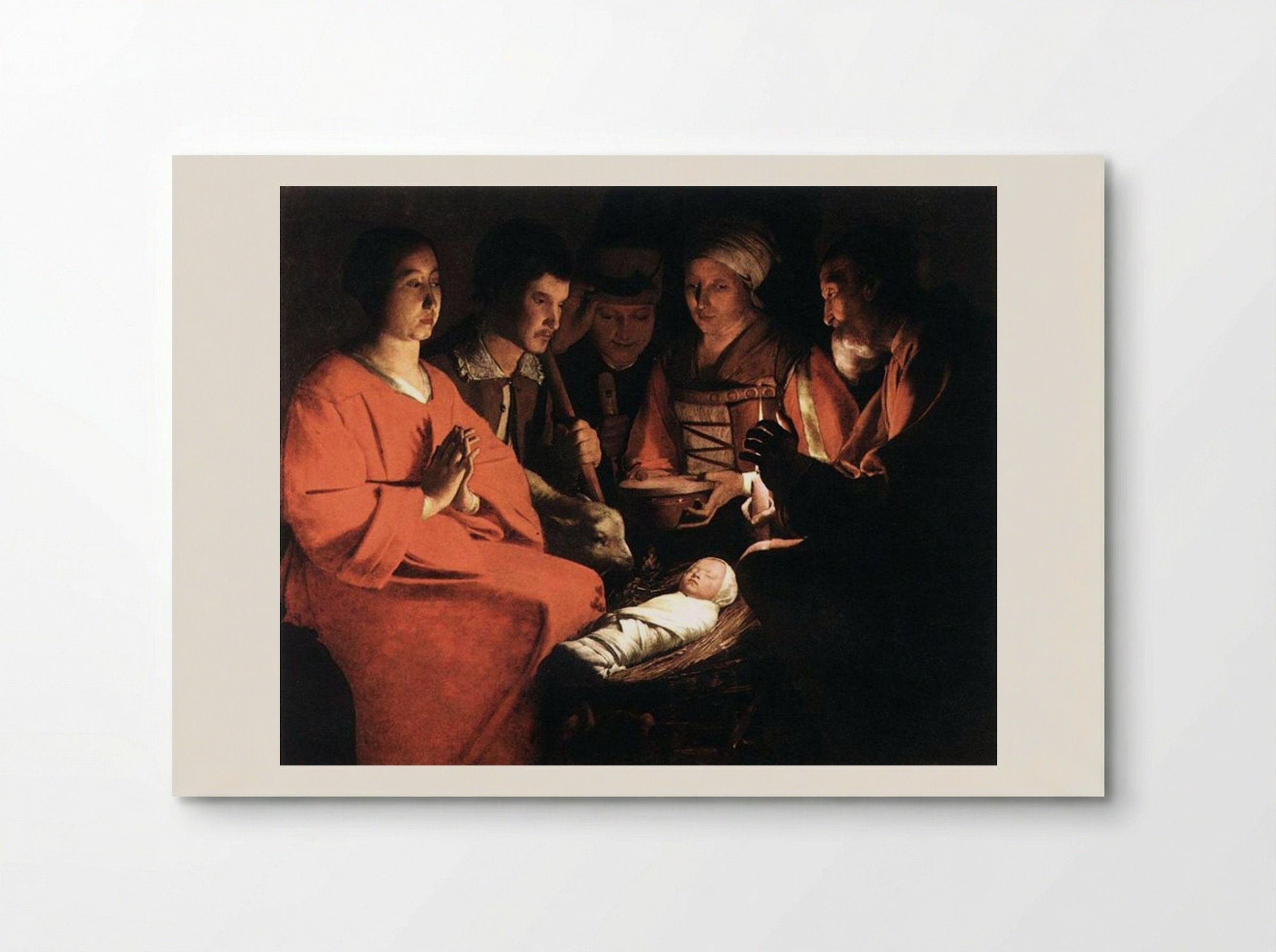 Adoration of the Shepherds - Georges de la Tour - Poster