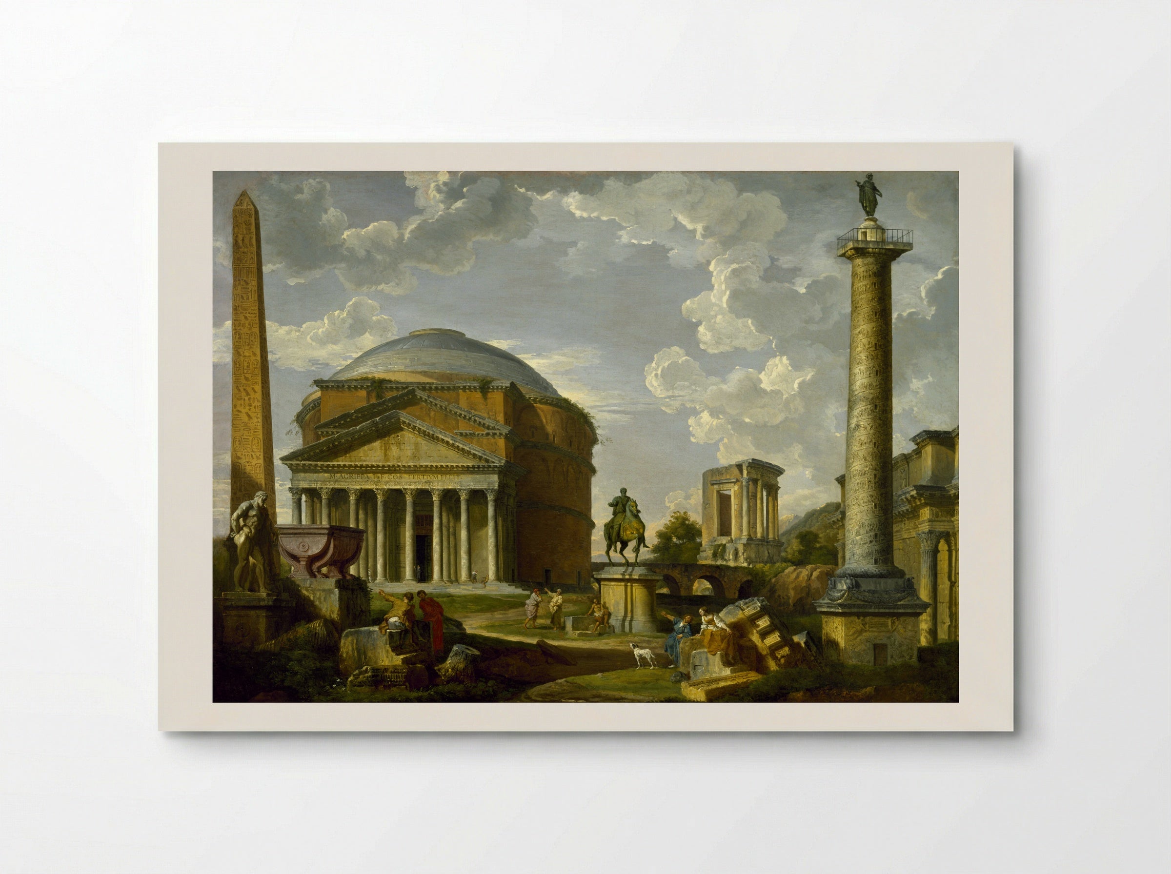 Ancient Rome - Giovanni Paolo Panini - Poster