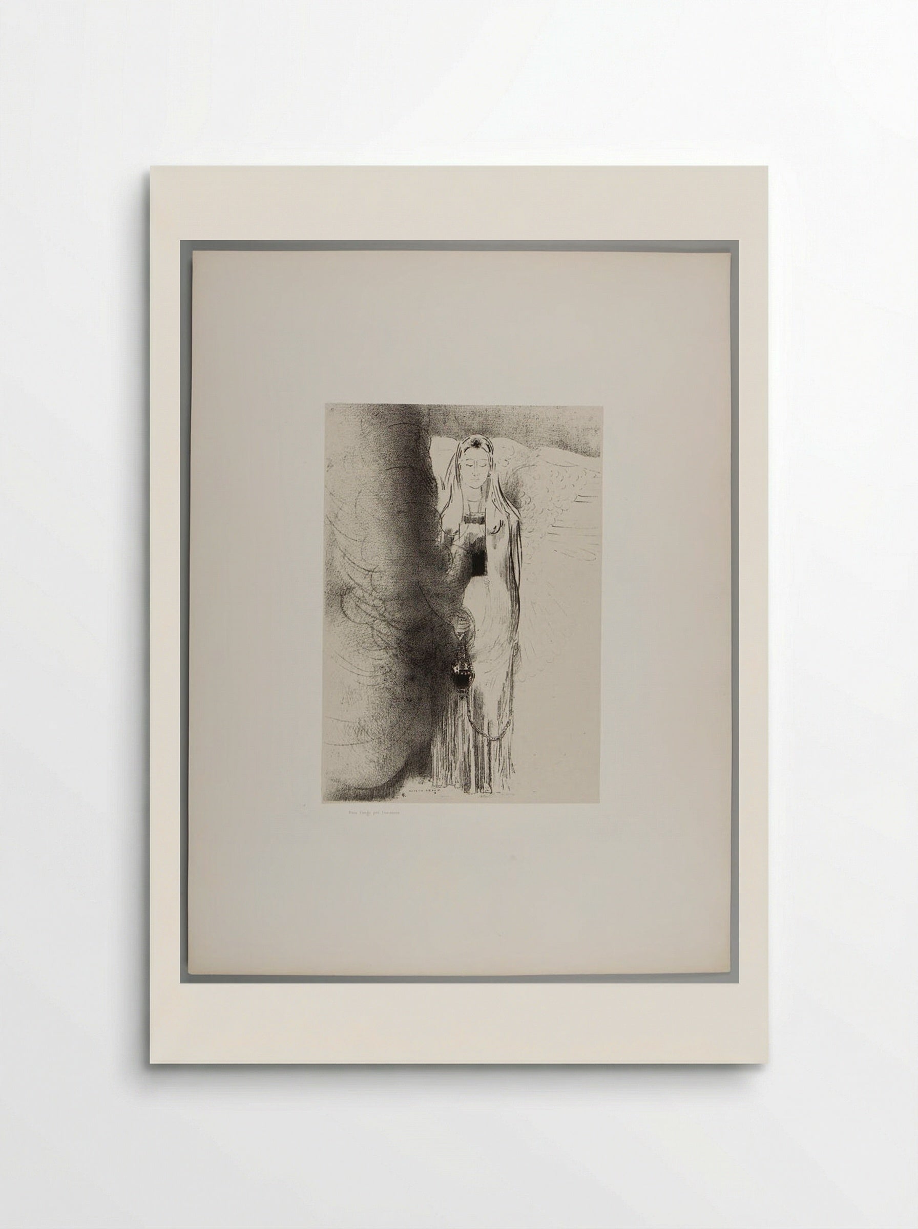 And the angel took the censer - Odilon Redon - Poster