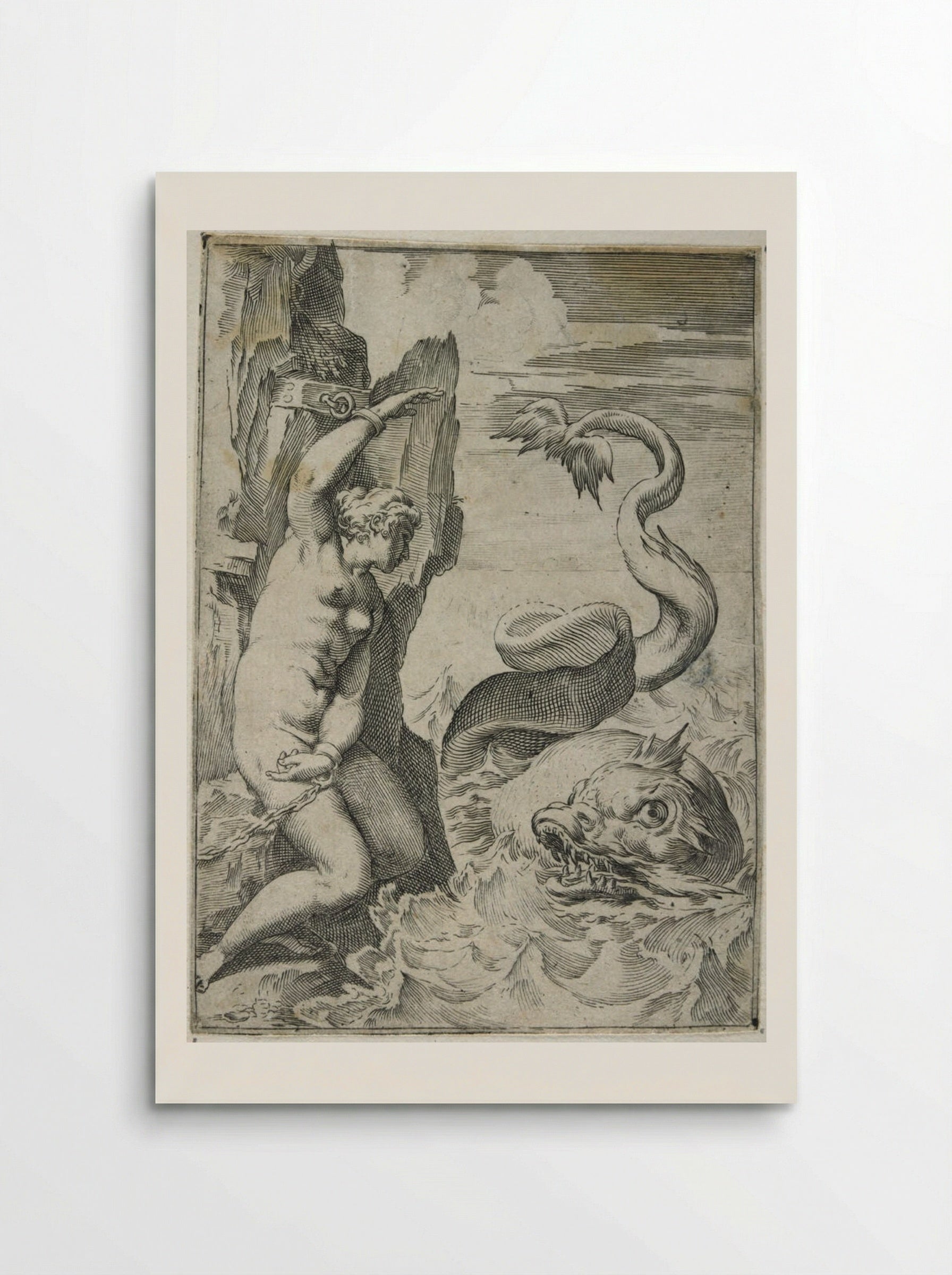 Andromeda - Agostino Carracci - Poster
