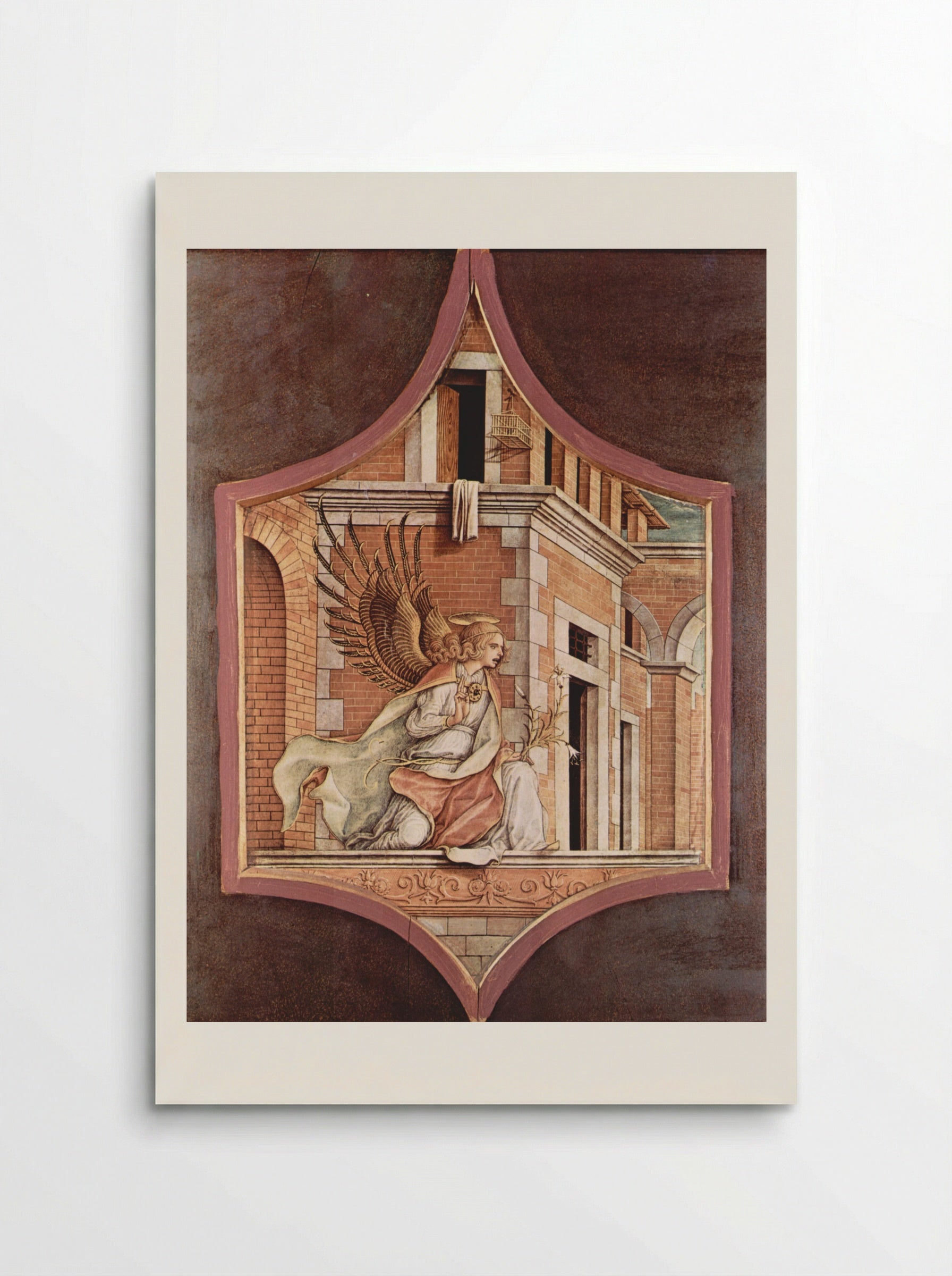 Annunciation Angel Gabriel - Carlo Crivelli - Poster