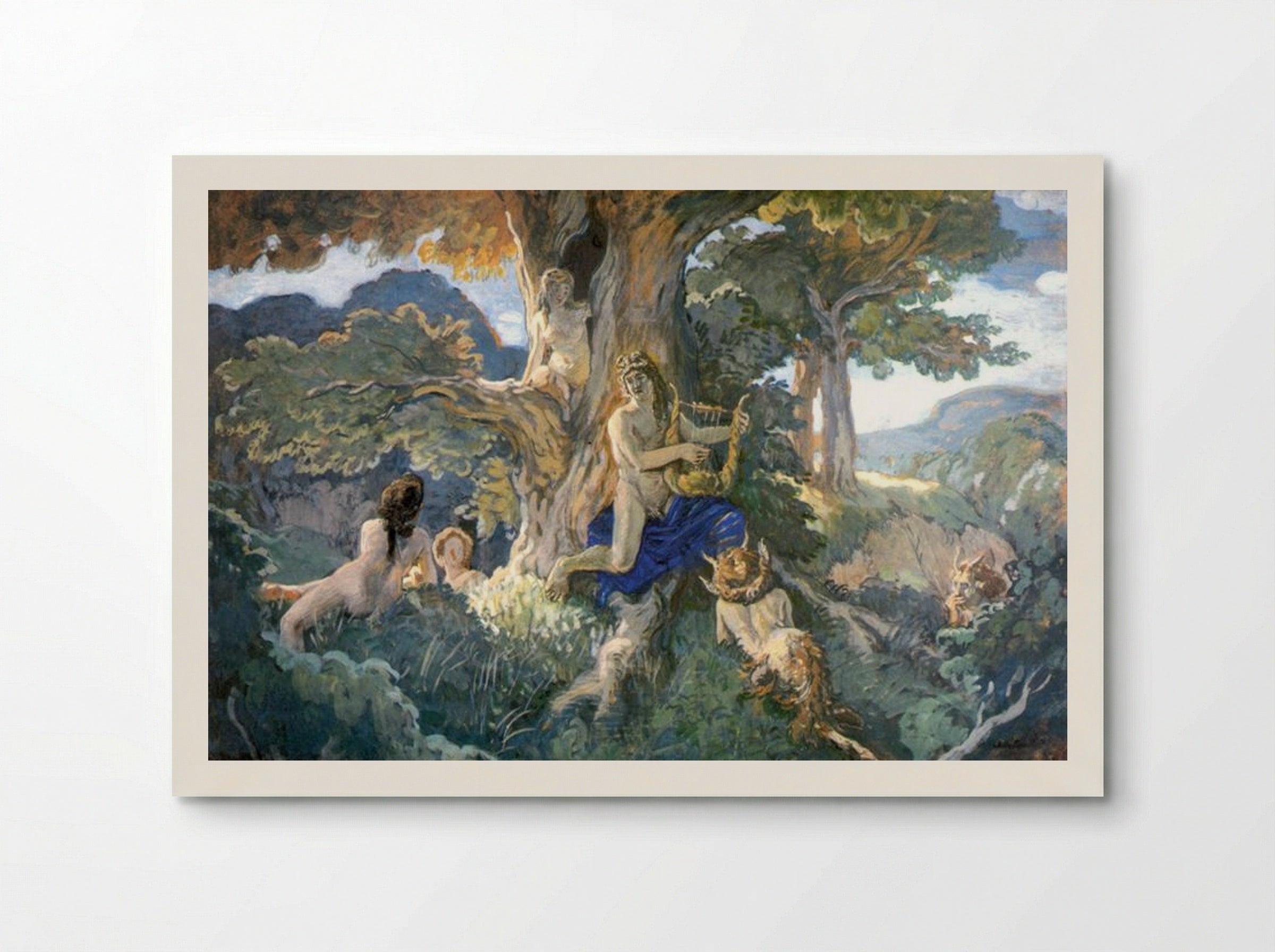Apollo and Daphne - Alexandre Benois - Poster