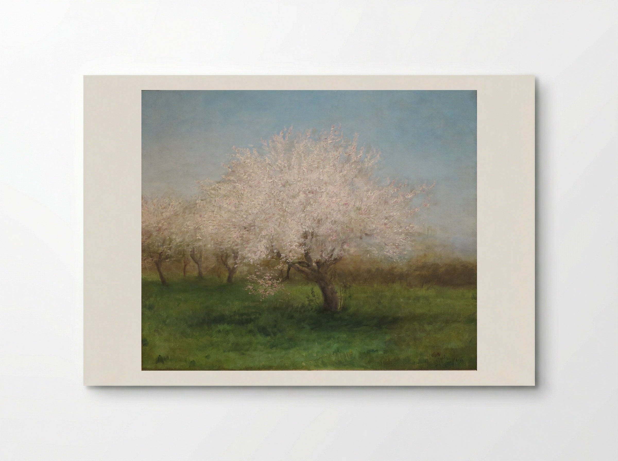 Apple Trees in a Meadow - Edward Mitchell Bannister - Poster