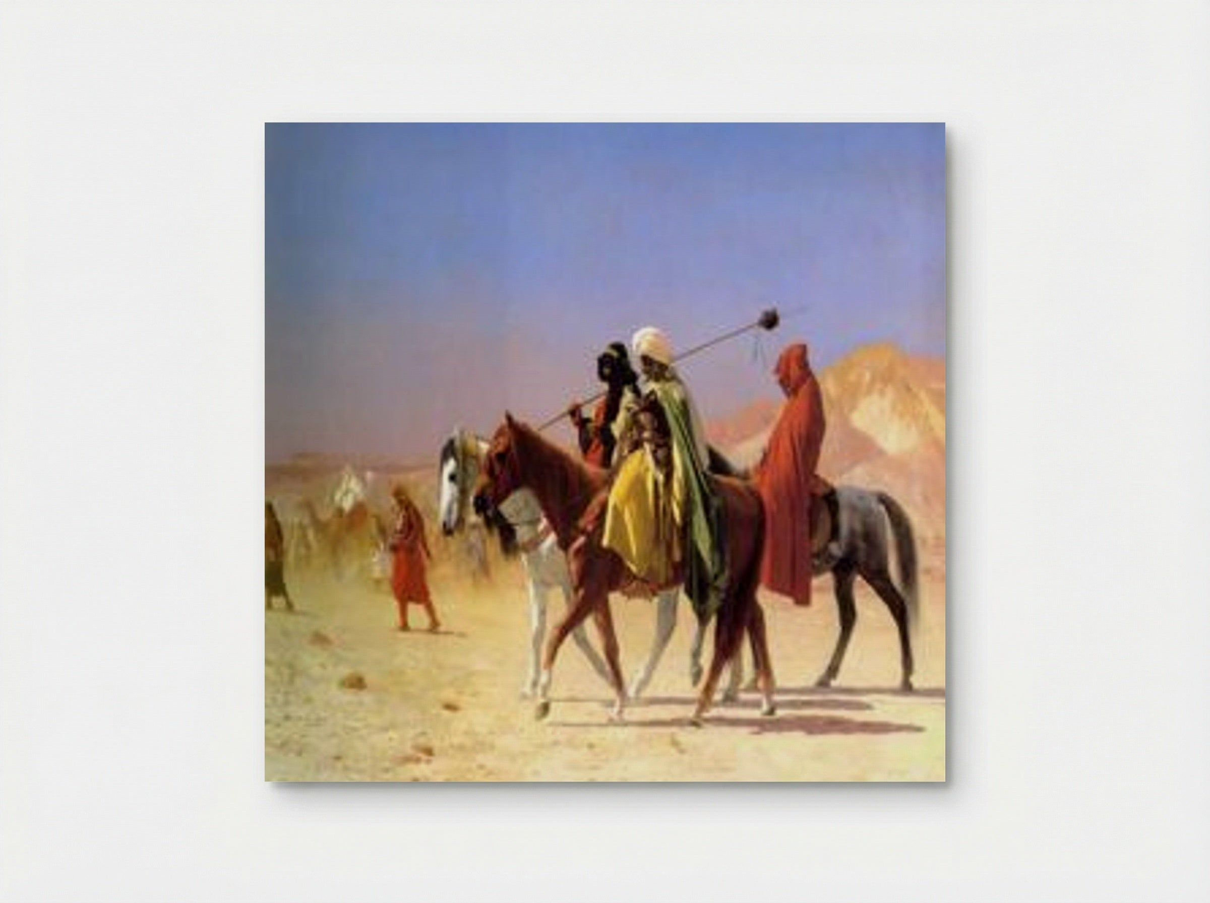 Arabs Crossing the Desert - Jean-Léon Gérôme - Poster
