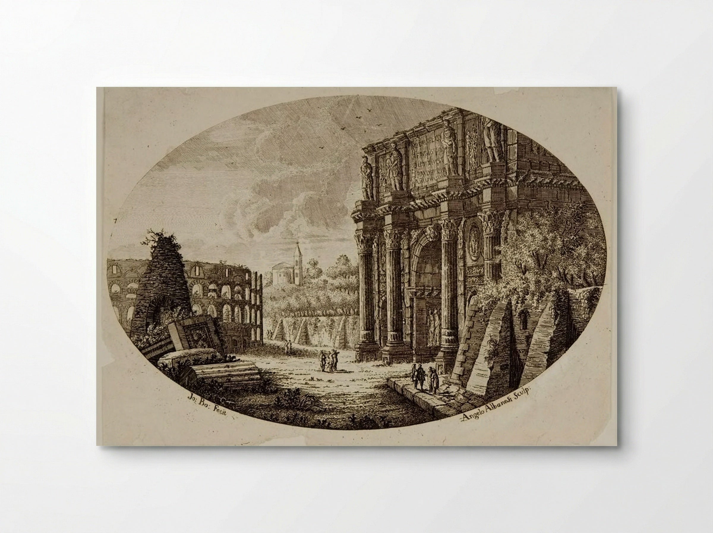 Arch of Constantine - Angelo Albanesi - Poster