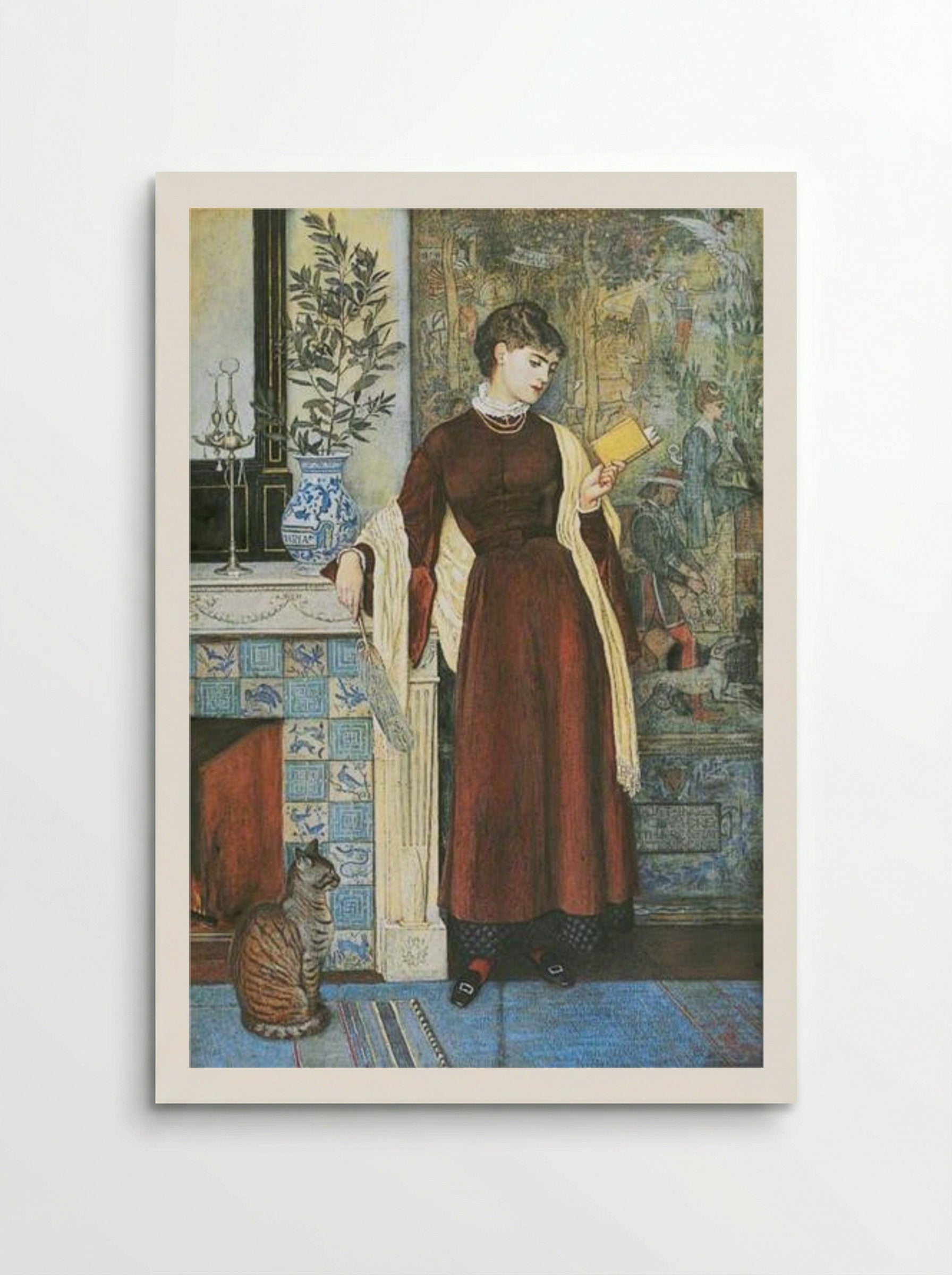 At Home - Walter Crane - Poster