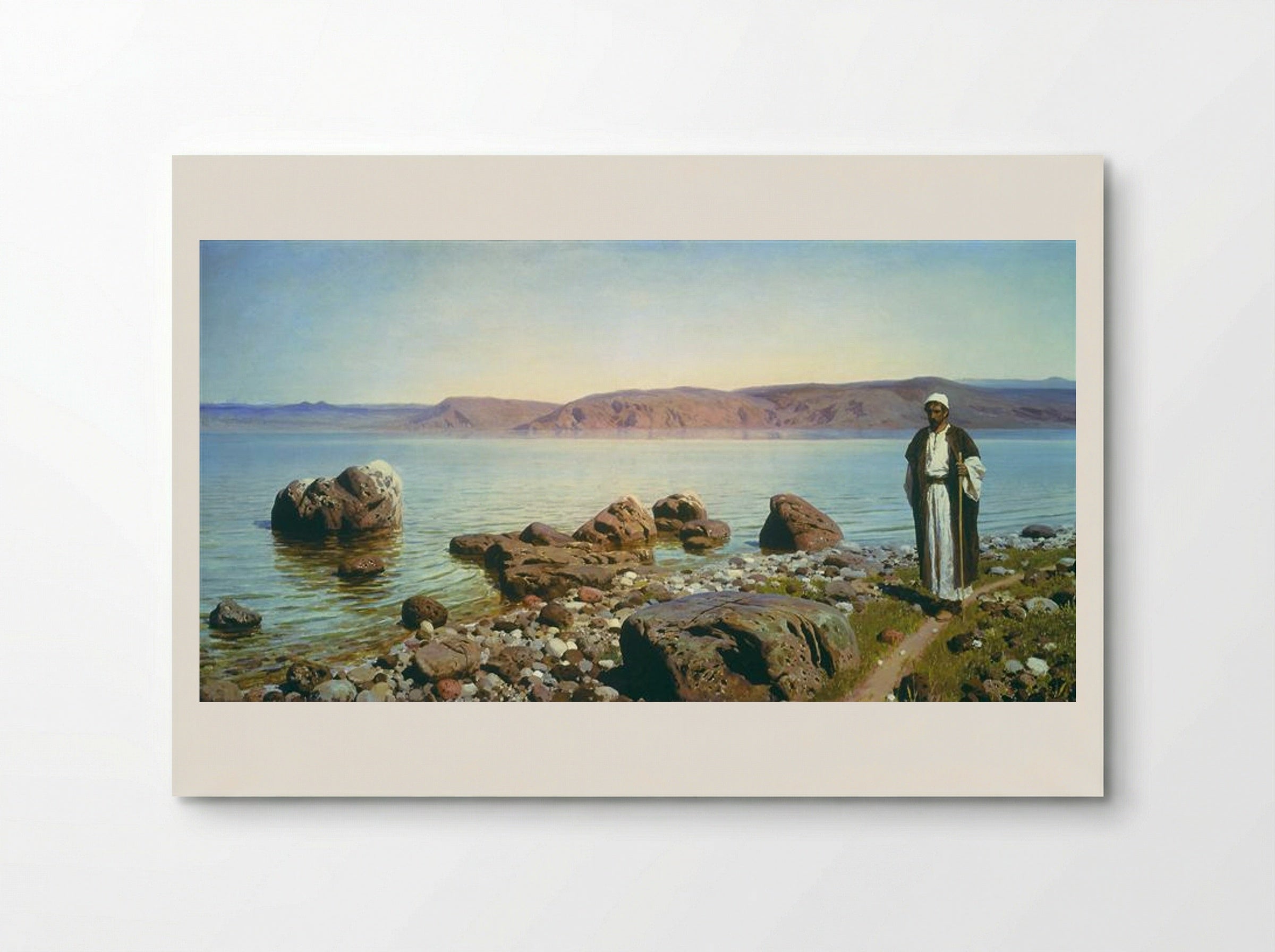 At the Genisaret Lake - Vasily Polenov - Poster