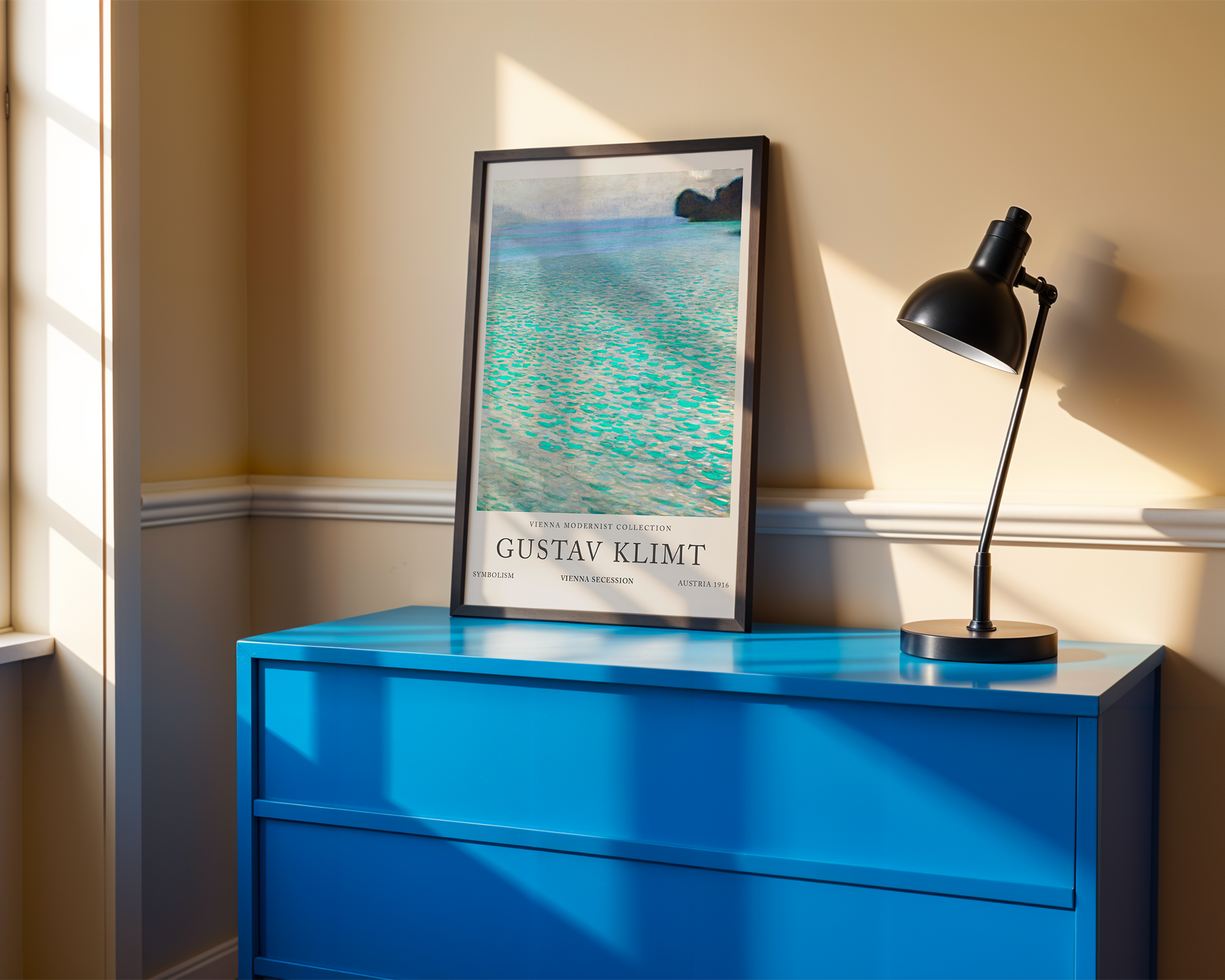 Attersee---Gustav-Klimt mockup