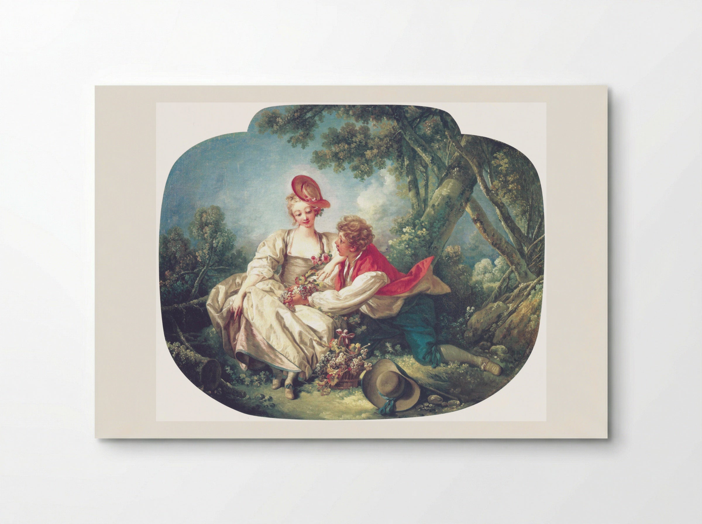 Autumn - François Boucher - Poster