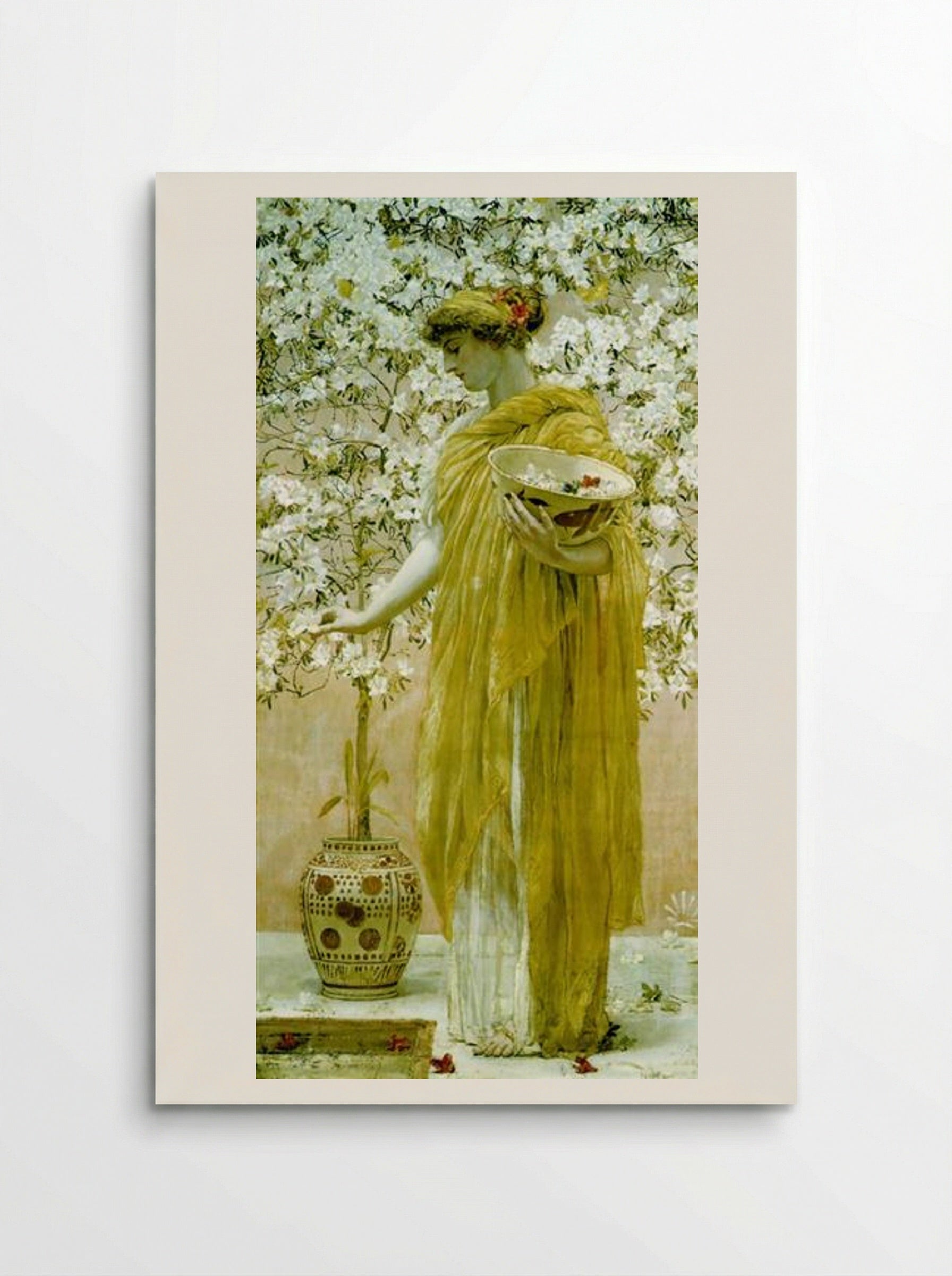 Azaleas - Albert Joseph Moore - Poster